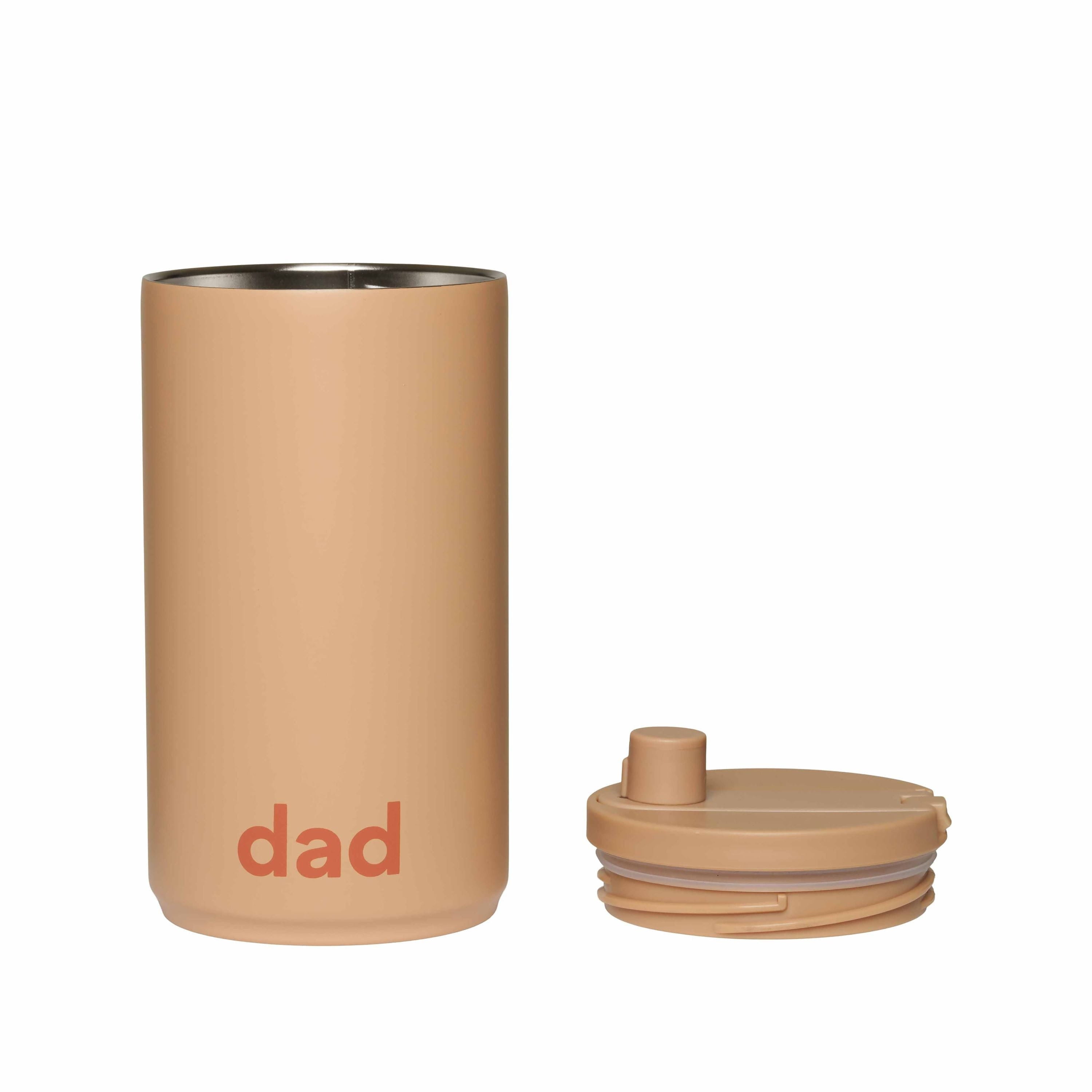 [product_category]-Design Letters Travel Thermo Cher 350 Ml Beige, Dad-Design Letters-5710498194482-30101019BEIGEDAD-DES-2