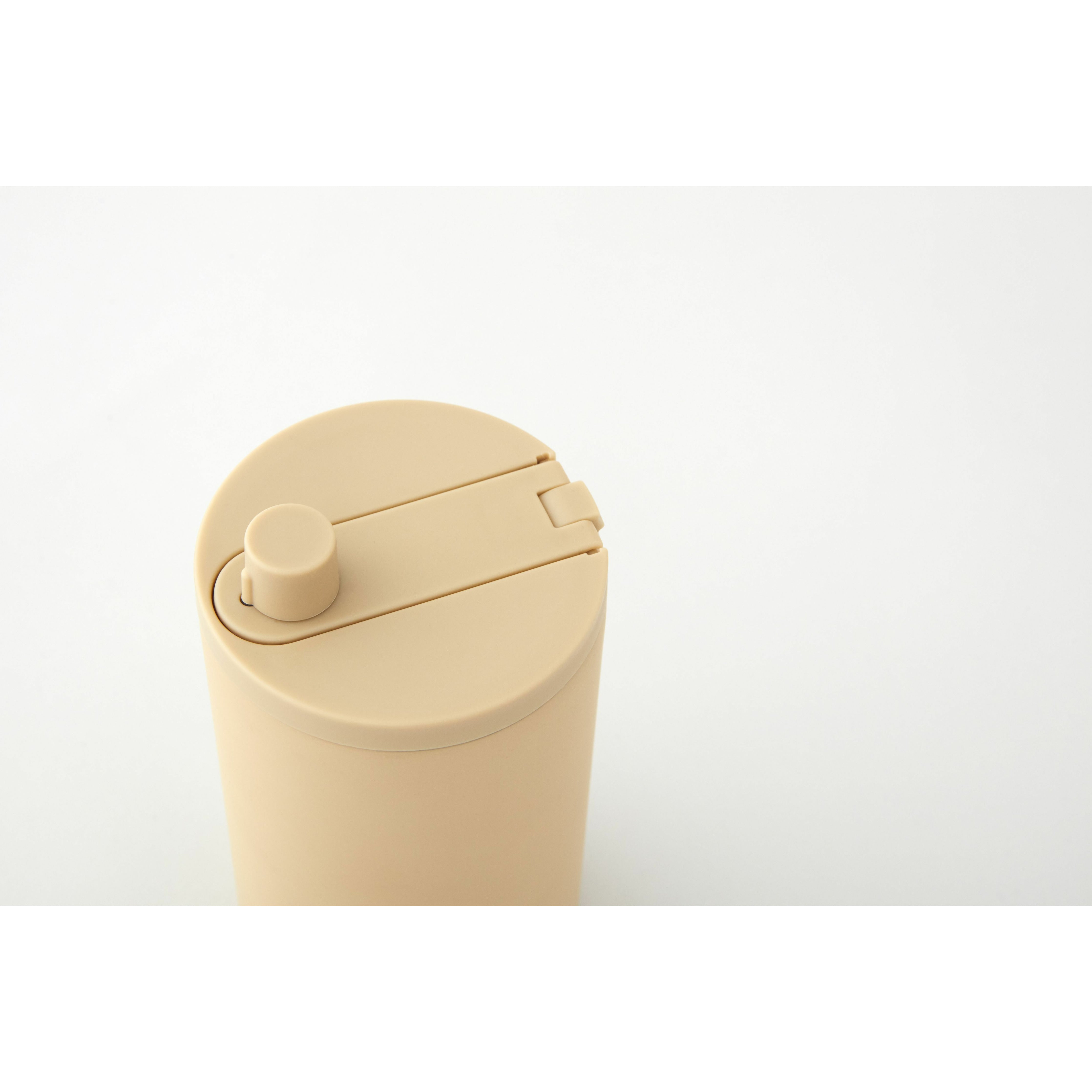 Designbuchstaben Reisen Thermo Cher 350 ml, Beige