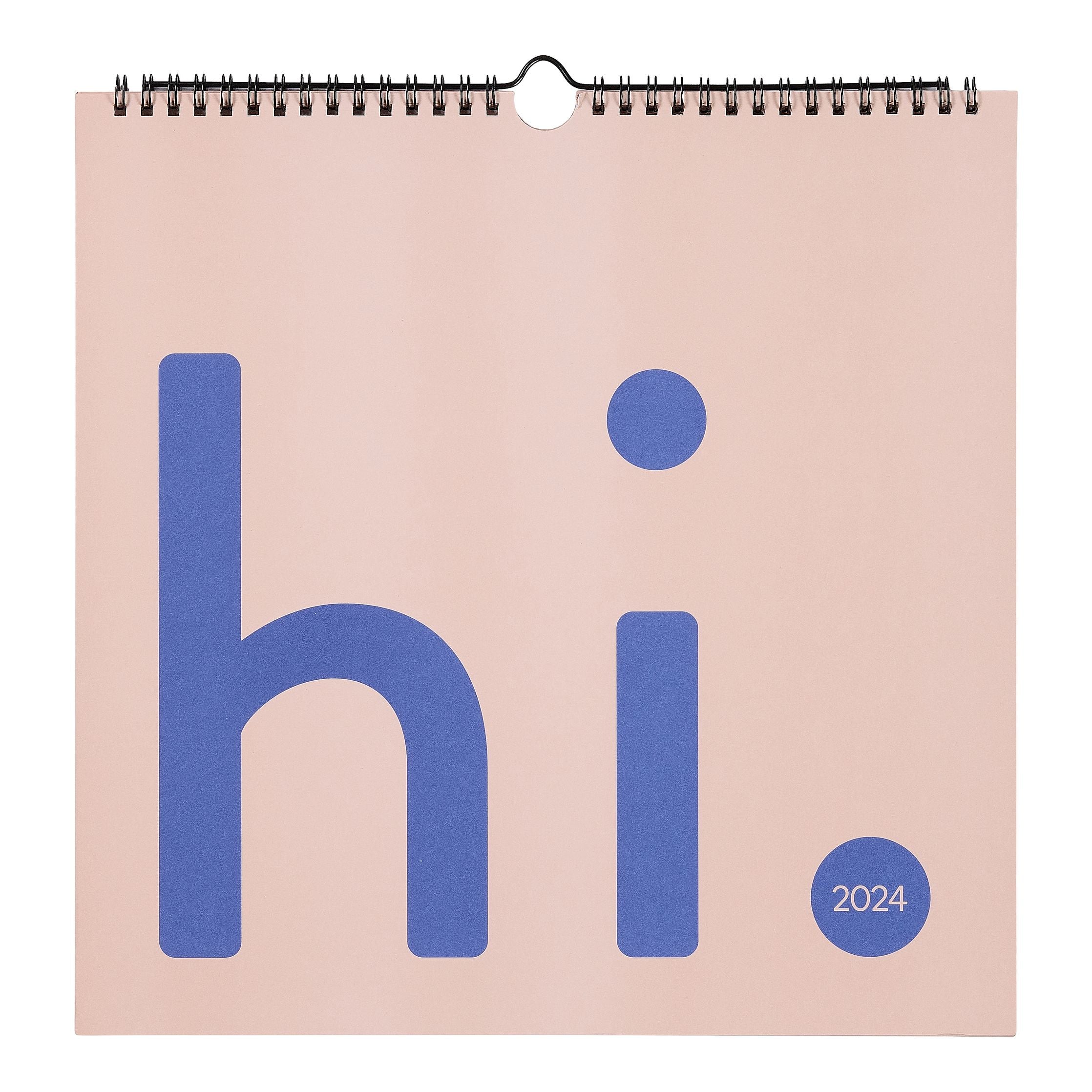 [product_category]-Design Letters Wall Calendar 2024, Beige/Cobalt Blue-Design Letters-5710498196059-70201023BEICOBLHI-DES-1