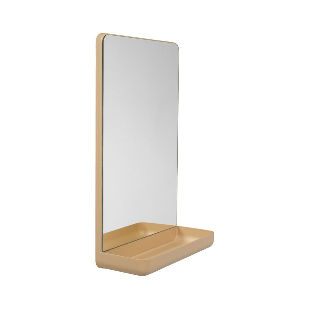[product_category]-Design Letters Wall Mirror Mirror Shelf, Beige-Design Letters-5710498196981-10101301BEIGE-DES-1