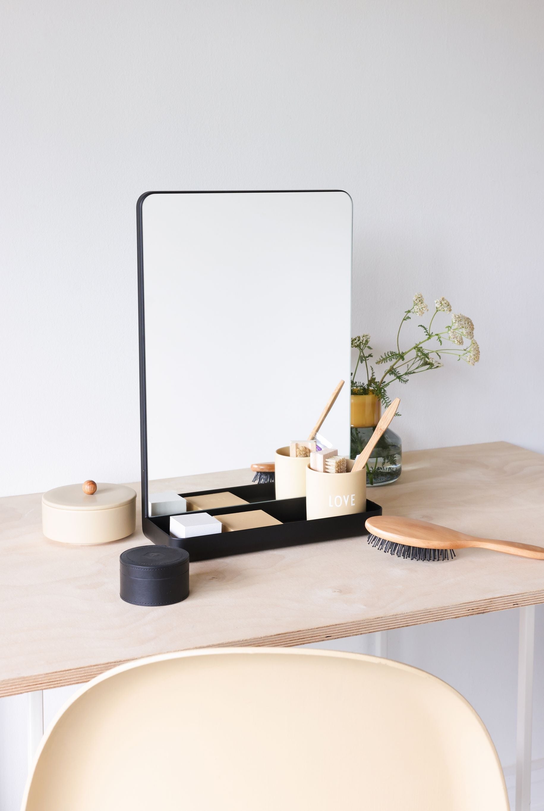 [product_category]-Design Letters Wall Mirror Mirror Shelf, Black-Design Letters-5710498196974-10101301BLACK-DES-4