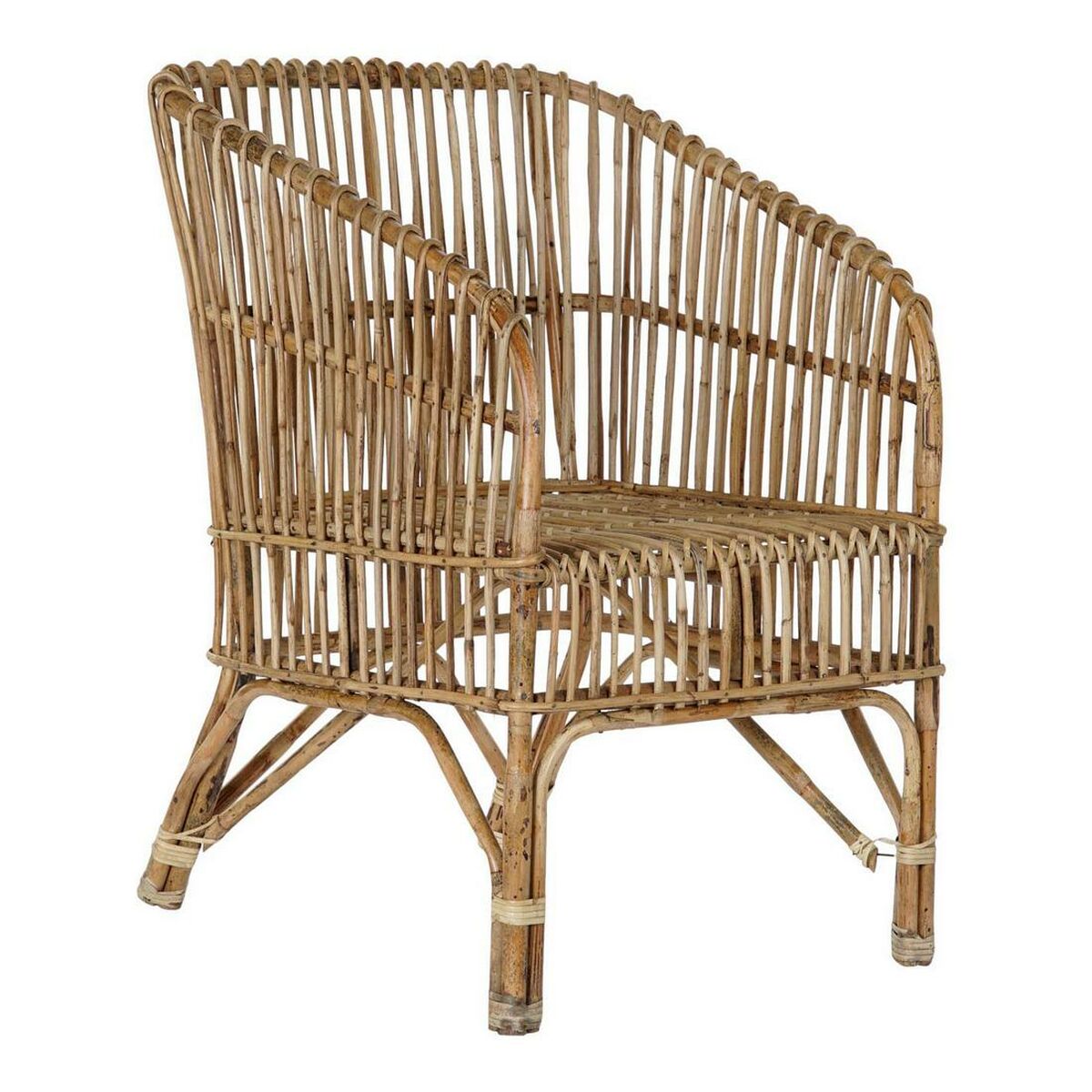[product_category]-Dining Chair DKD Home Decor Multicolour Natural 56 x 52 x 82 cm-Bigbuy-S3015987-2