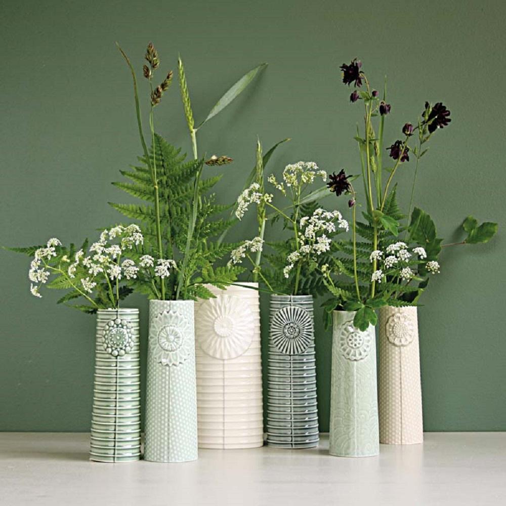 [product_category]-Dottir Pipanella Dot Vase Celadon, 16,4cm-Dottir-5712466005028-11127-DOT-4