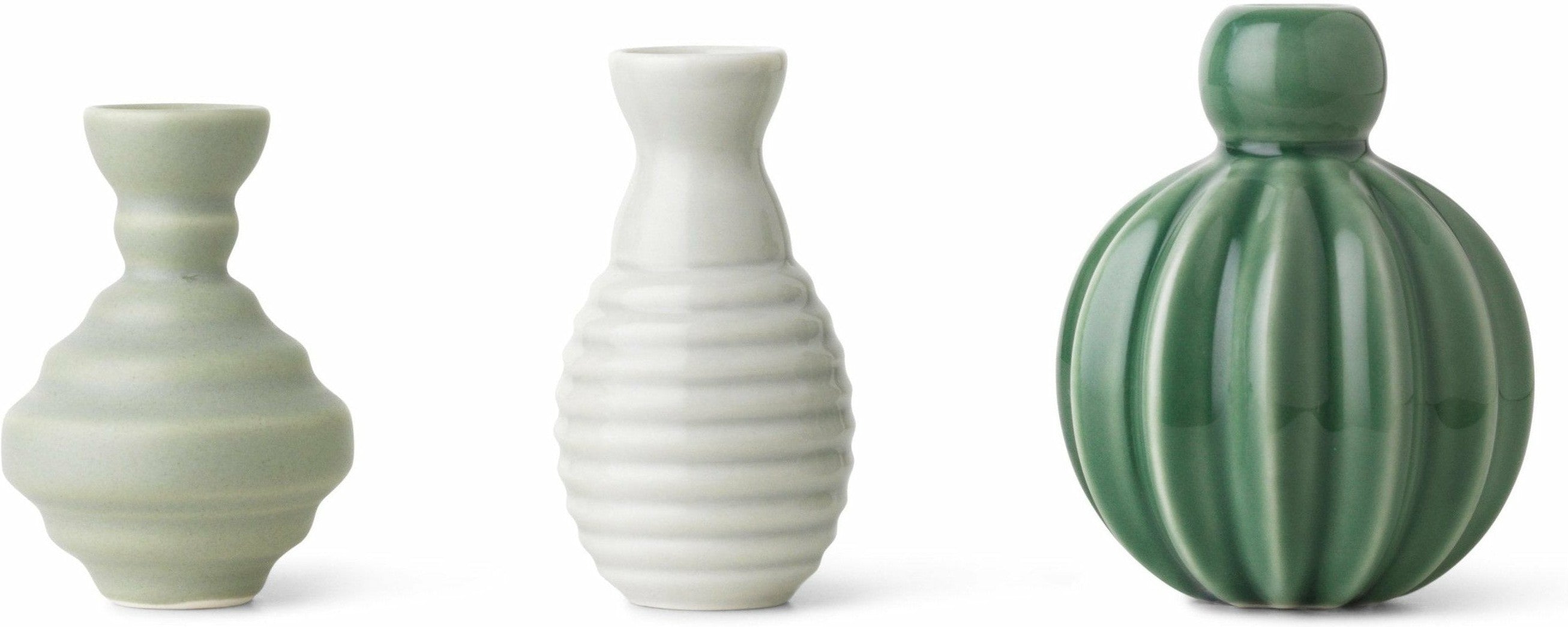 [product_category]-Dottir Samsurium Minibell Vase Set, Green-Dottir-5712466005691-15905-DOT-1