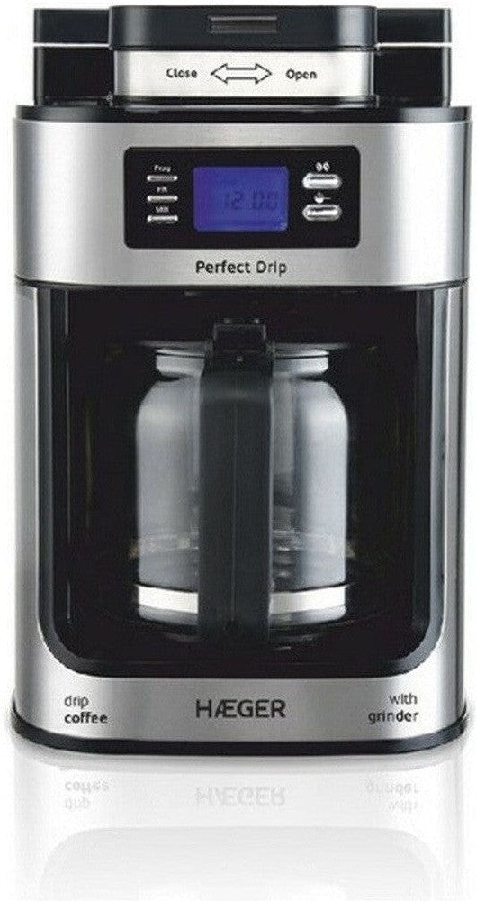 [product_category]-Drip Coffee Machine Haeger 1,2 L 1050W Multicolour 1050 W 1,25 L-Bigbuy-S4700176-1