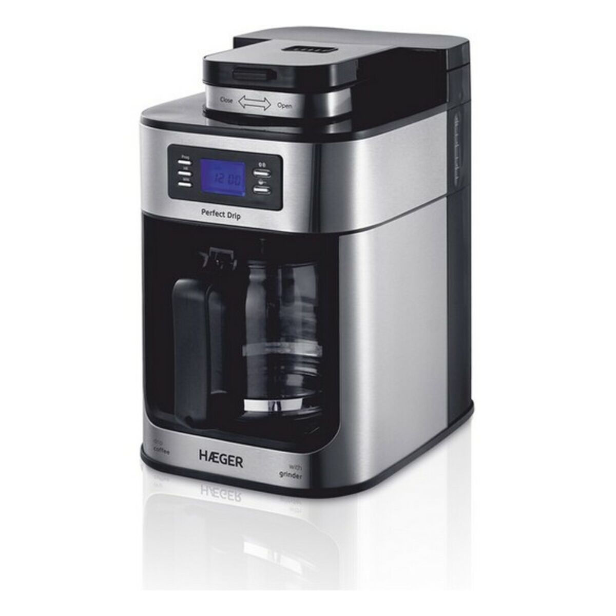 [product_category]-Drip Coffee Machine Haeger 1,2 L 1050W Multicolour 1050 W 1,25 L-Bigbuy-S4700176-2