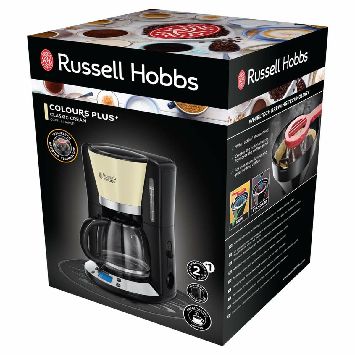 [product_category]-Drip Coffee Machine Russell Hobbs 24033-56 1100 W 15 Cups Cream-Bigbuy-S7602503-13