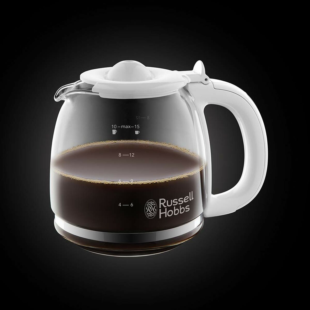 [product_category]-Drip Coffee Machine Russell Hobbs 24390-56 1100 W 1,25 L White-Bigbuy-S7602745-2