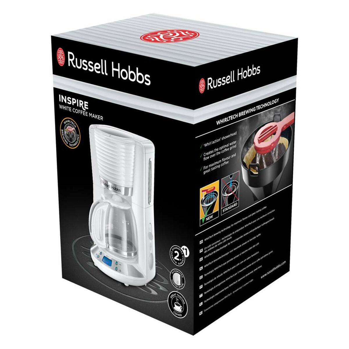 [product_category]-Drip Coffee Machine Russell Hobbs 24390-56 1100 W 1,25 L White-Bigbuy-S7602745-3