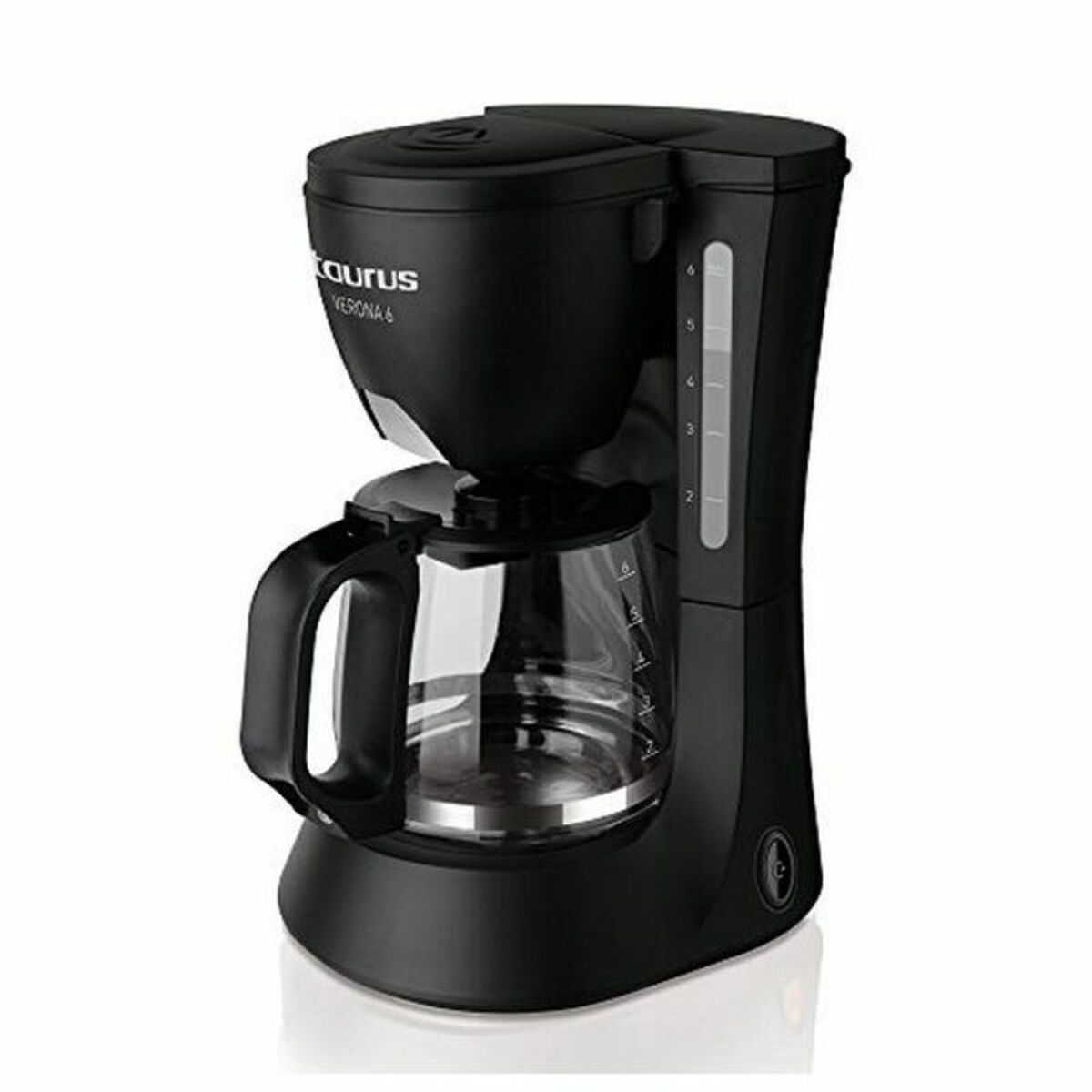 [product_category]-Drip Coffee Machine Taurus VERONA 6 NEW Black 600 W 600 ml-Bigbuy-S7600342-2