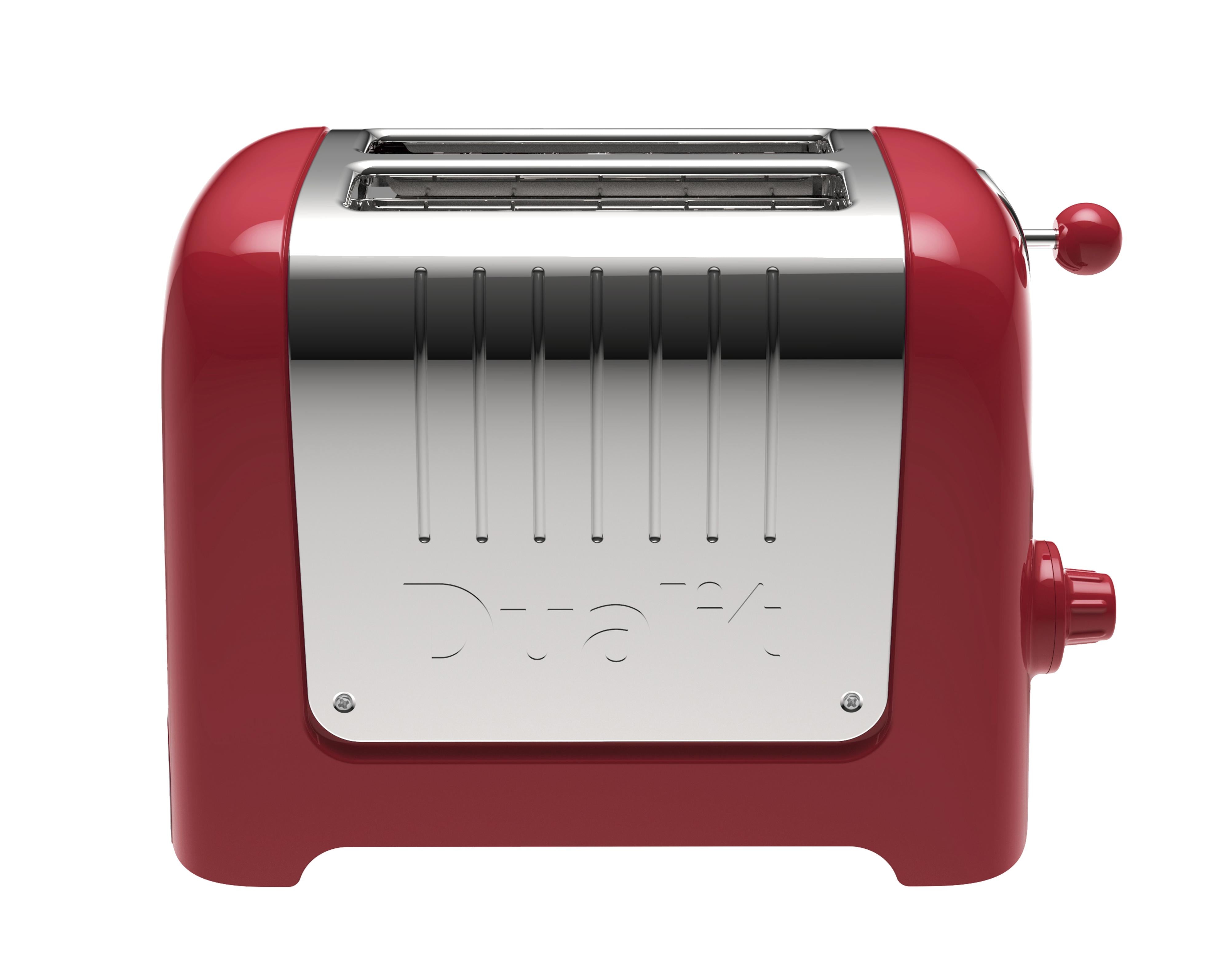 [product_category]-Dualit Lite Toaster 2 Slot, Red-Dualit-0619743262219-26224-DUA-3