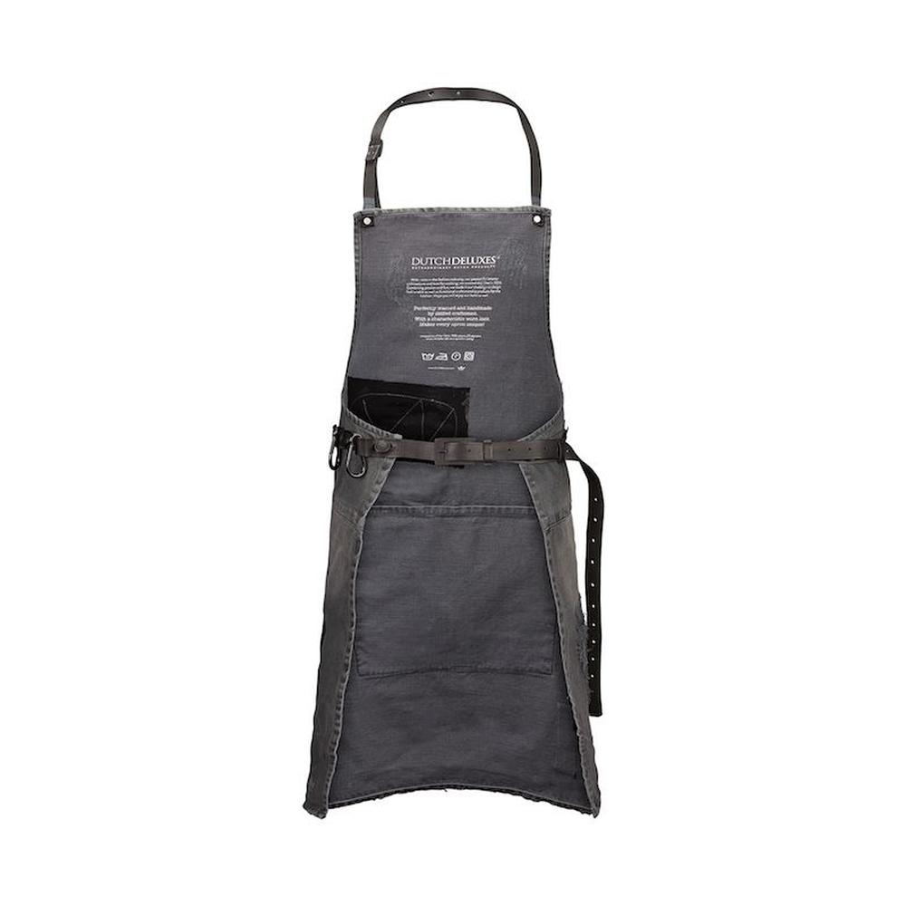 Delantero de Dutchdeluxes en mezclilla angustiada estilo barbacoa, gris