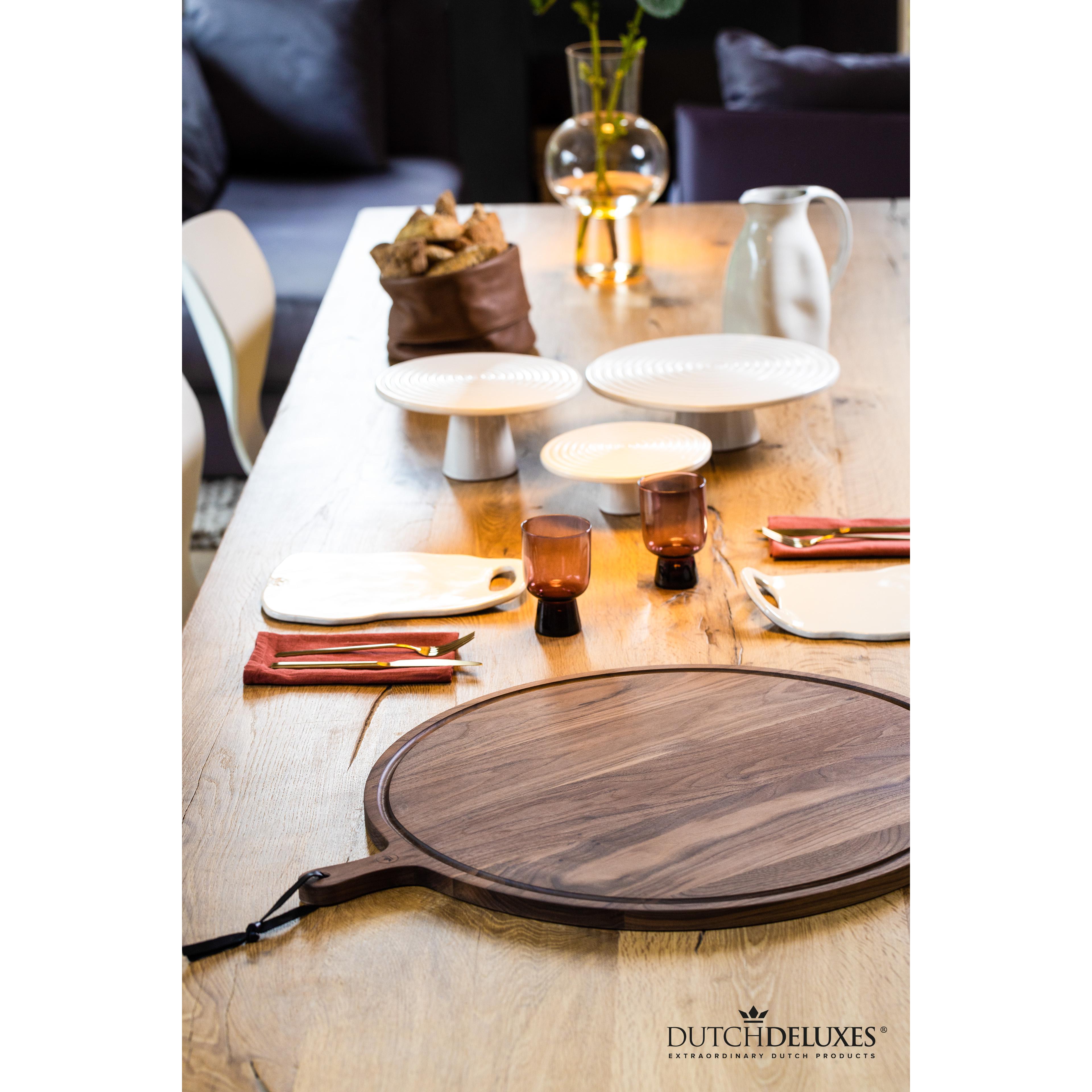 [product_category]-Dutchdeluxes Bread Board Xl Round, Walnut-Dutchdeluxes-8718885430981-CBR-DUT-4