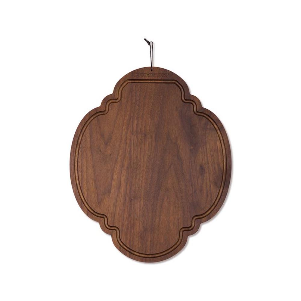 Dutchdeluxes Breakfast Board Oval, Walnut