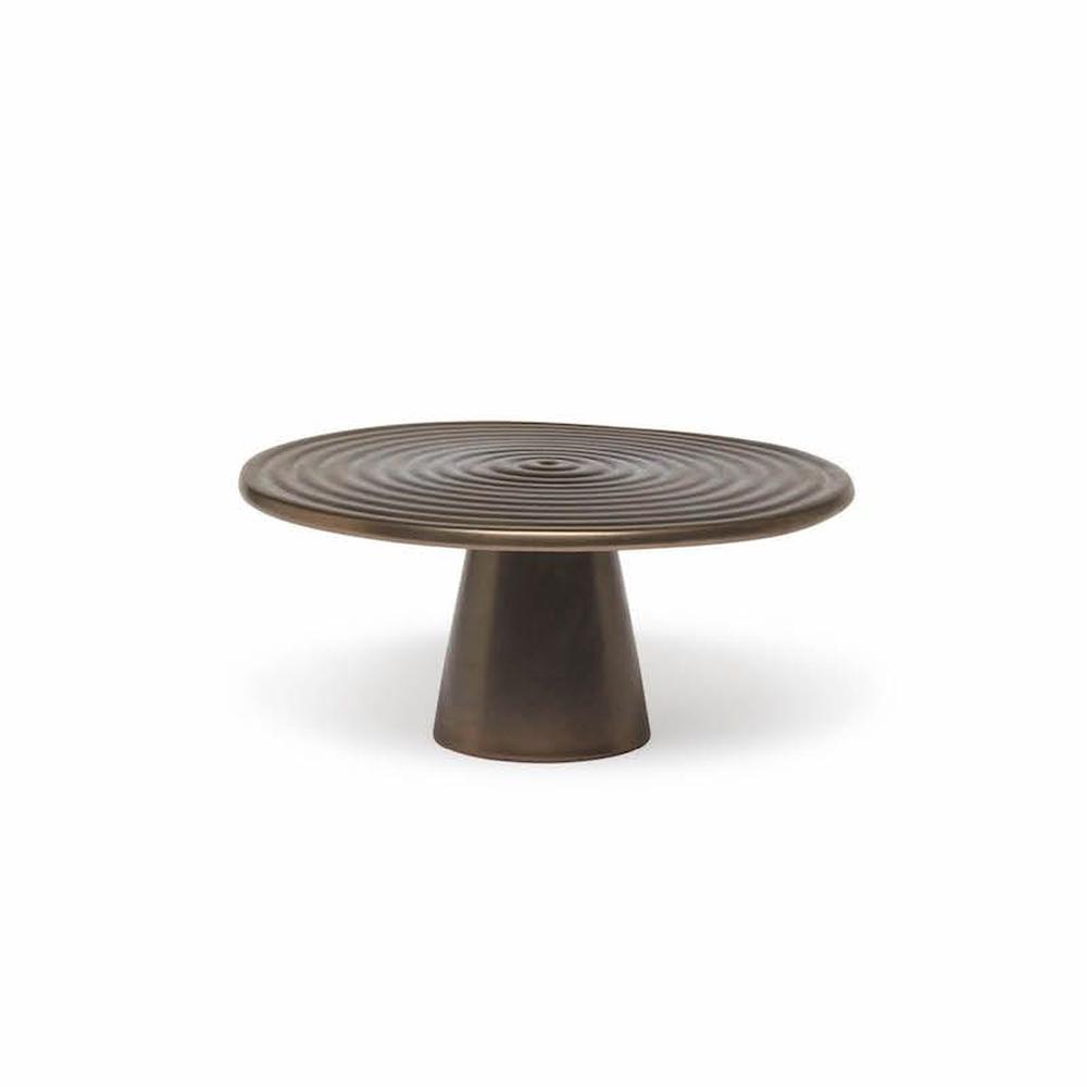 Dutchdeluxes Cake Stand ø 25 Cm, Platinum Matt