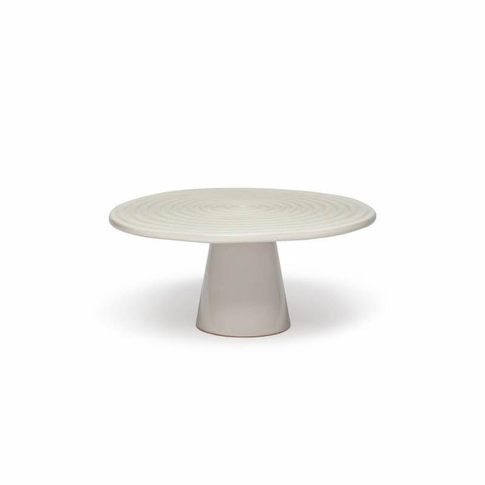 DutchDeluxes Cake Stand Ø 25 cm, hvid