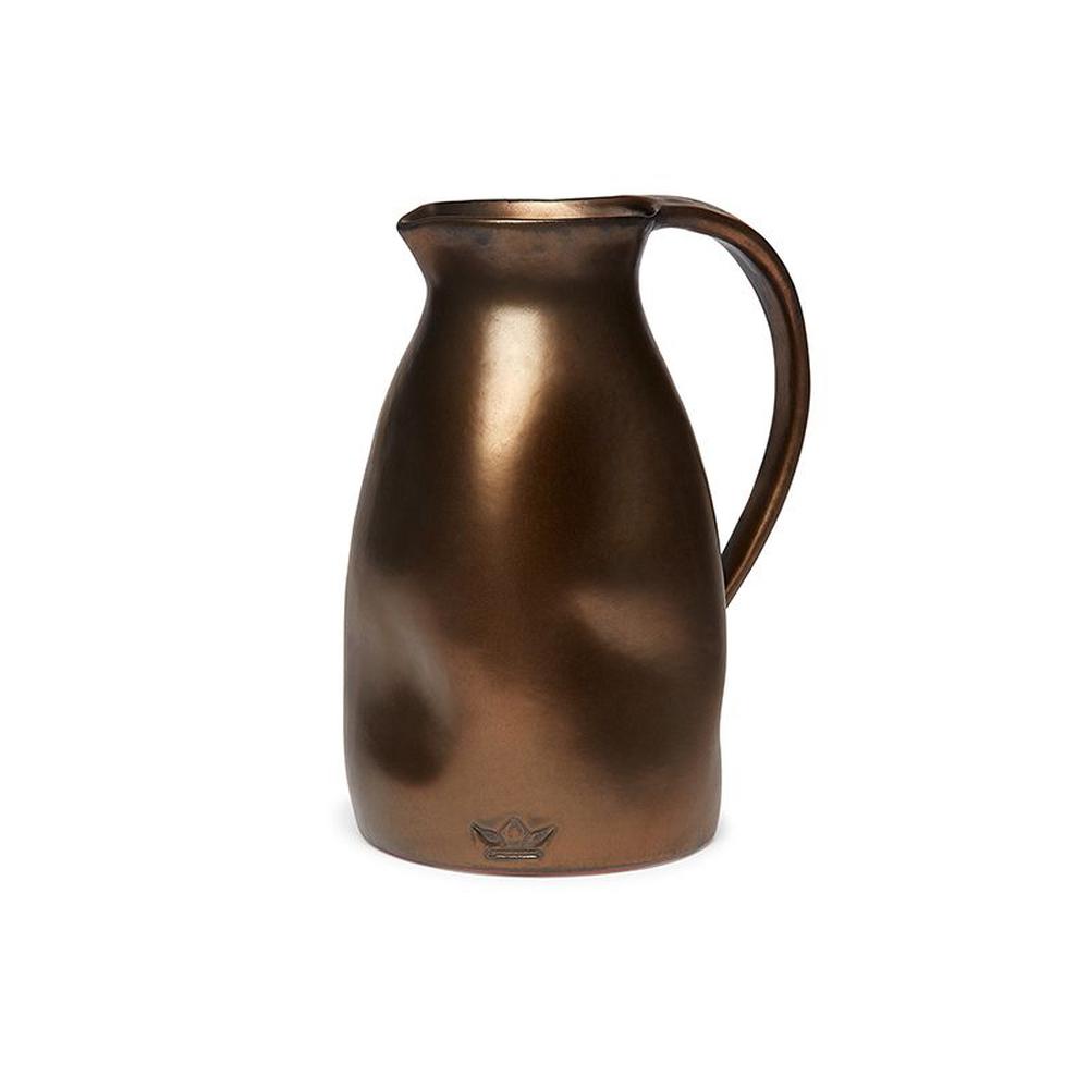 [product_category]-Dutchdeluxes Dented Carafe ø 14 Cm, Matt Platinum-Dutchdeluxes-8718885436747-CAC-DJ-PM-DUT-1