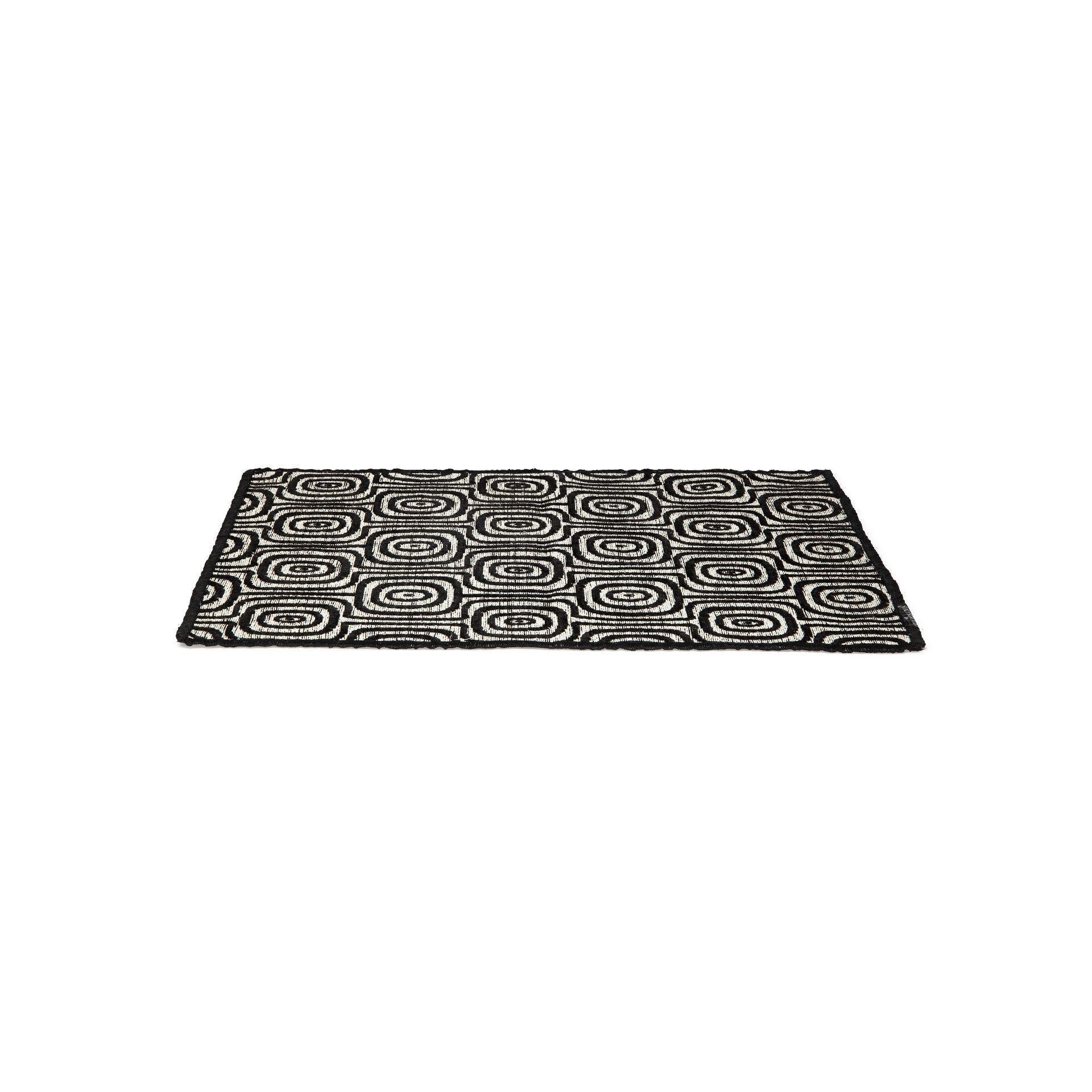 Dutchdeluxes Plawemat Set of 4 Black & White, Monkey Eyes