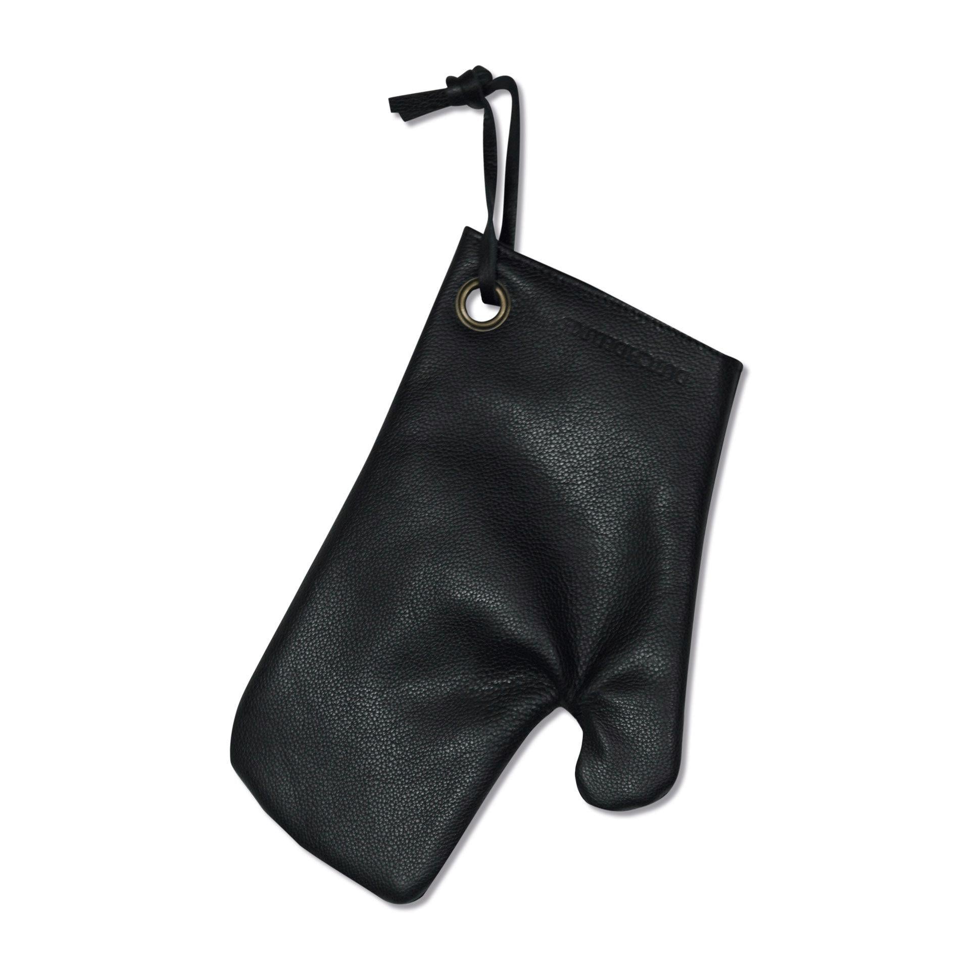 Dutchdeluxes Pot Glove Classic Cuir, noir