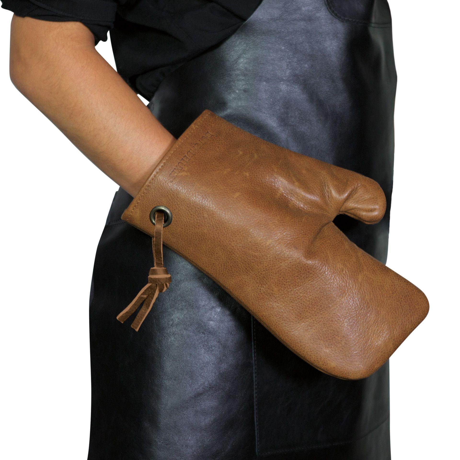 Dutchdeluxes Pot Glove Vintage Leather, Cognac vintage