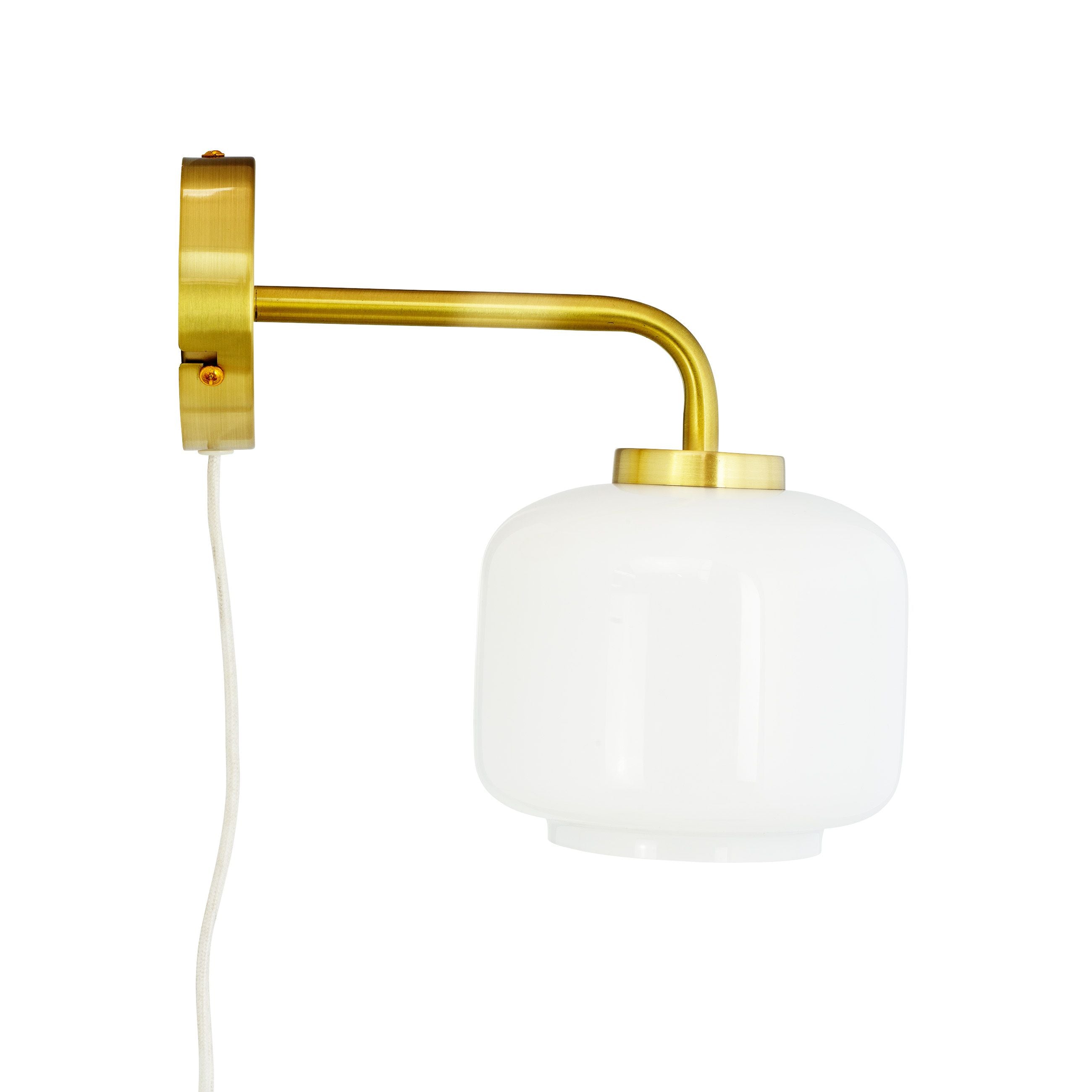 [product_category]-Dyberg Larsen Arp D15 Wall Lamp, Opal/Brass-Dyberg Larsen-5704709082538-8253-DYB-4