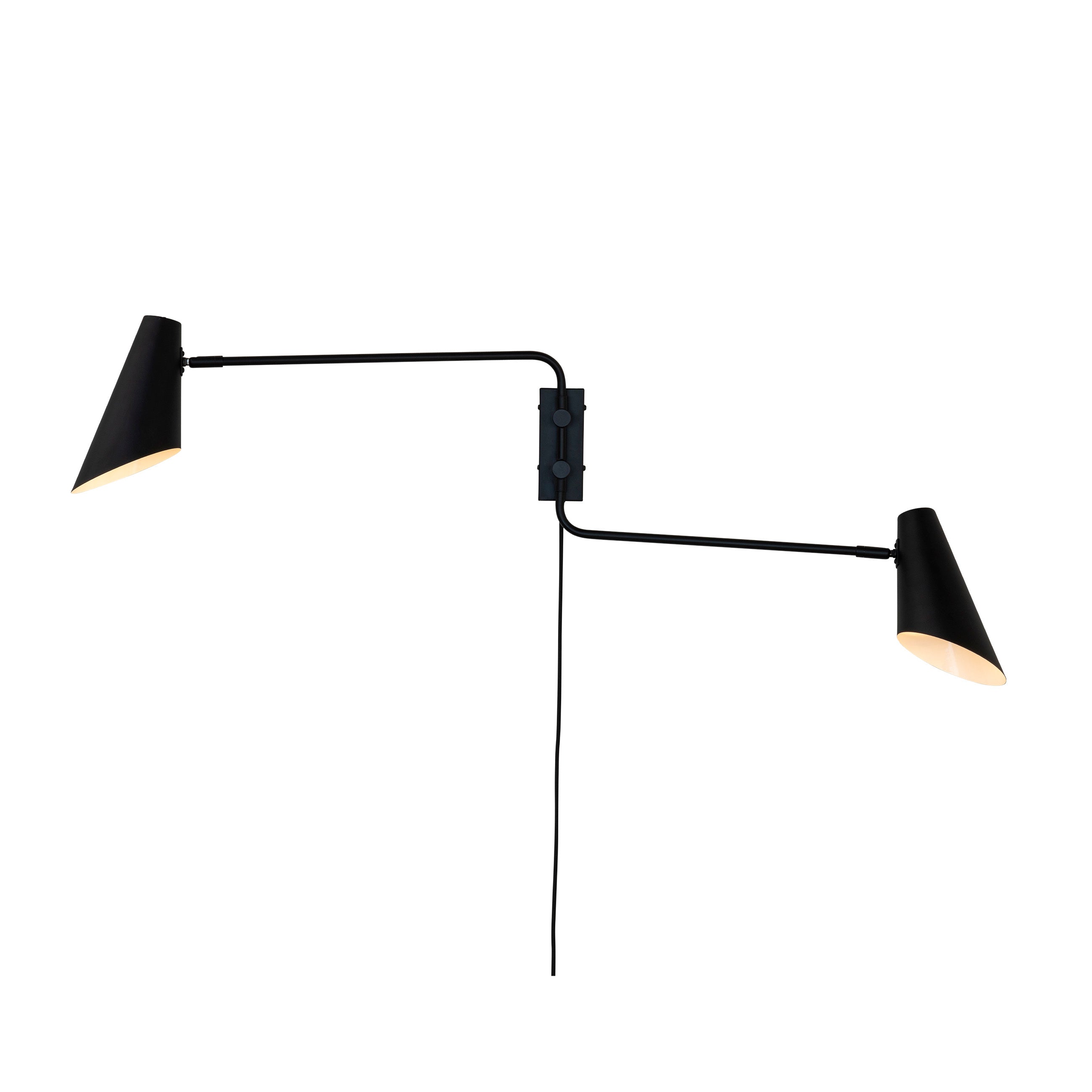 [product_category]-Dyberg Larsen Cale Wall Lamp 2 Arms-Dyberg Larsen-5704709070894-7089-DYB-2