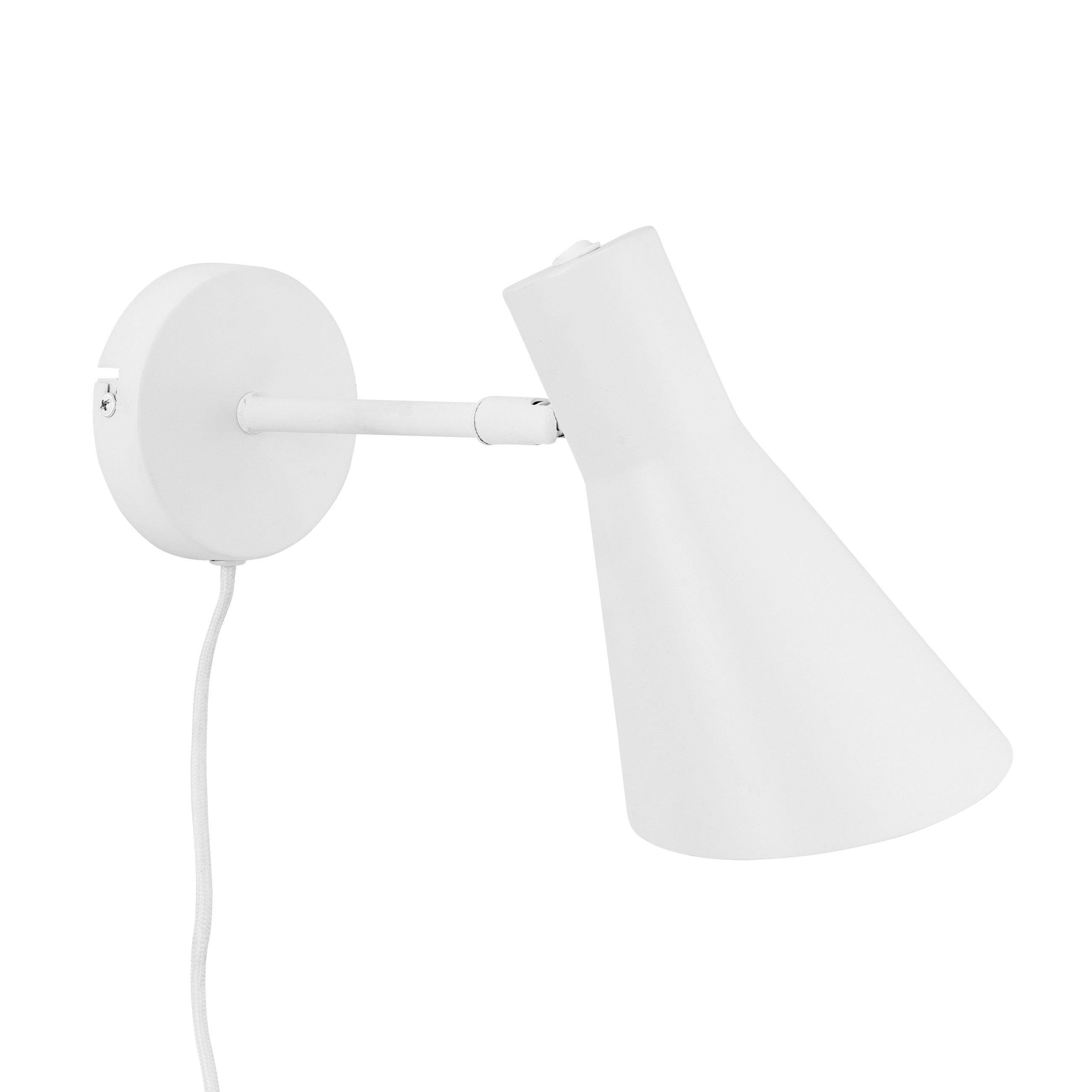 [product_category]-Dyberg Larsen Dl12 Wall Lamp, White-Dyberg Larsen-5704709070412-7041-DYB-3