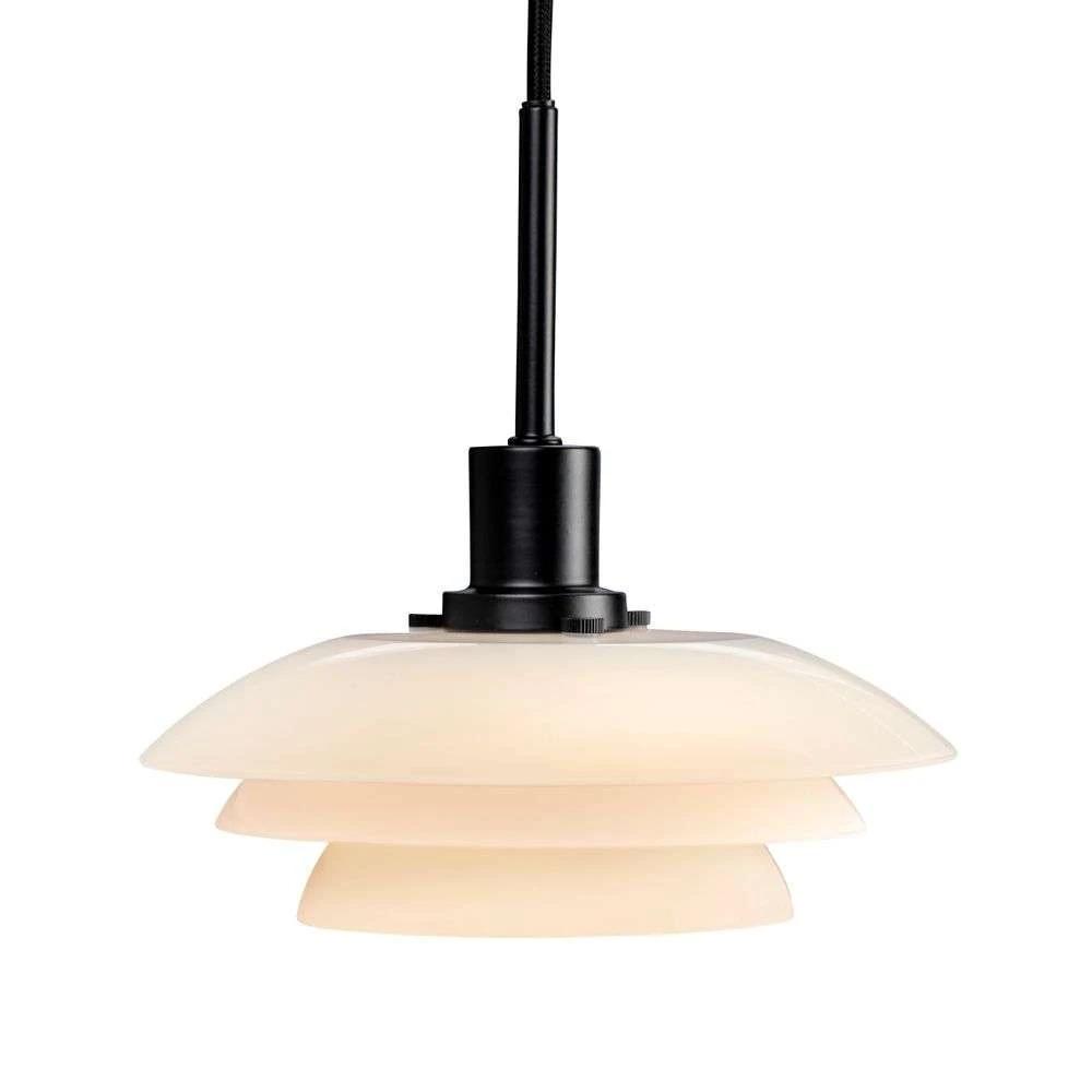 Dyberg Larsen Dl20 Pendant Lamp, Opal/Matt Black