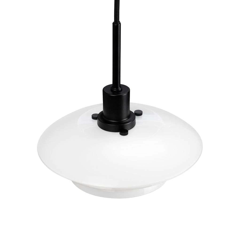 Dyberg Larsen Dl20 Pendant Lamp, Opal/Matt Black