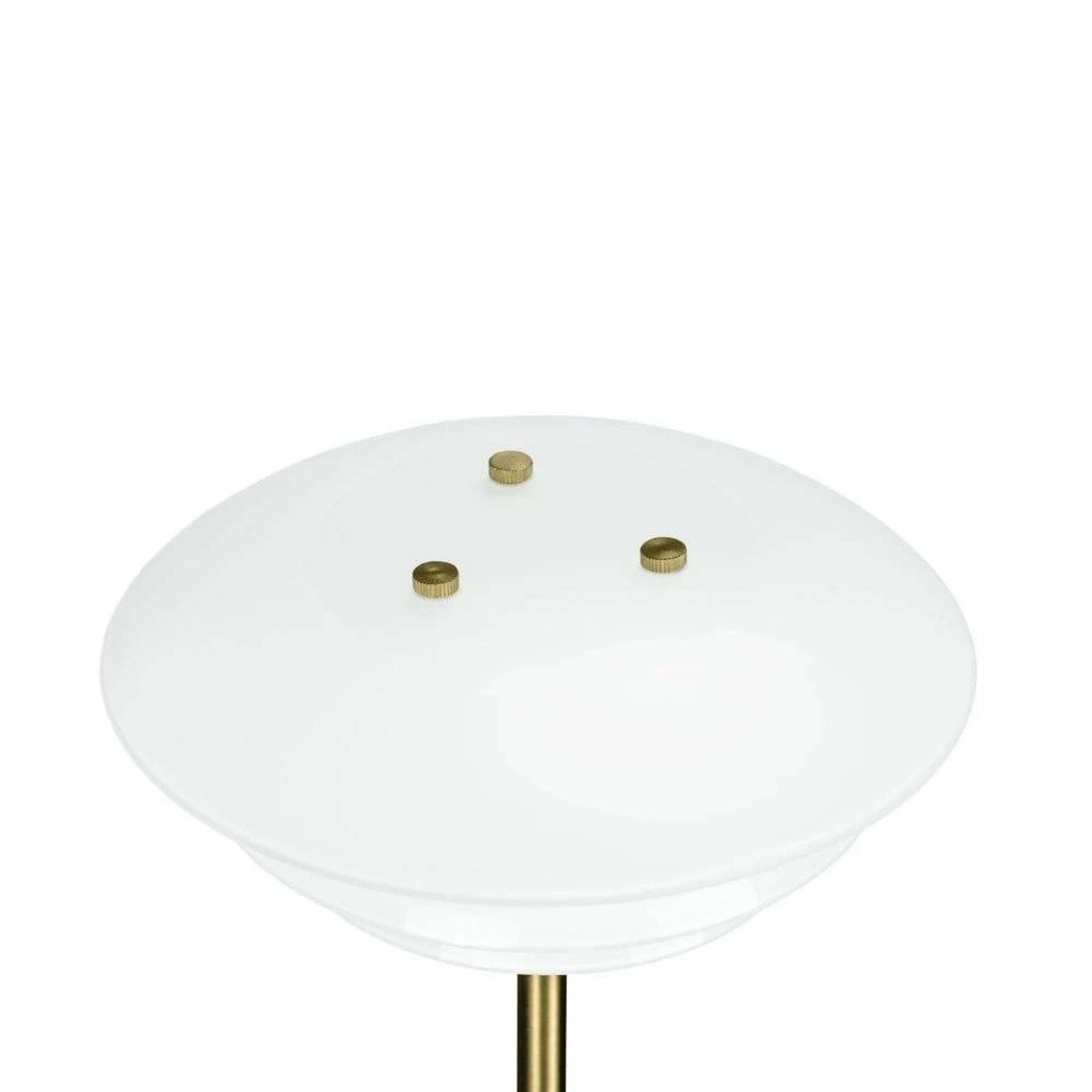 Dyberg Larsen Dl20 Table Lamp, Opal/Brass