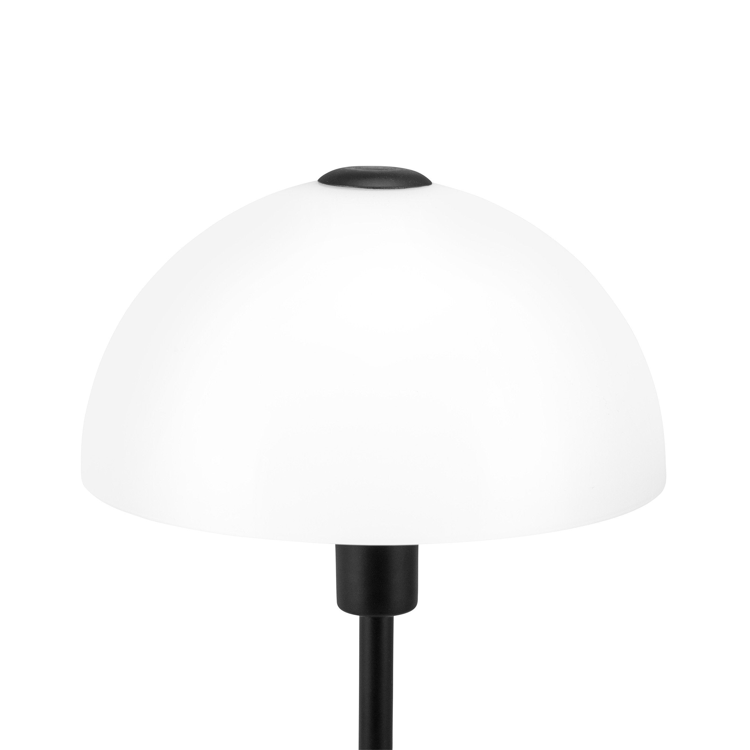 [product_category]-Dyberg Larsen Jazz Table Lamp, Opal/Black-Dyberg Larsen-5704709073017-7301-DYB-2