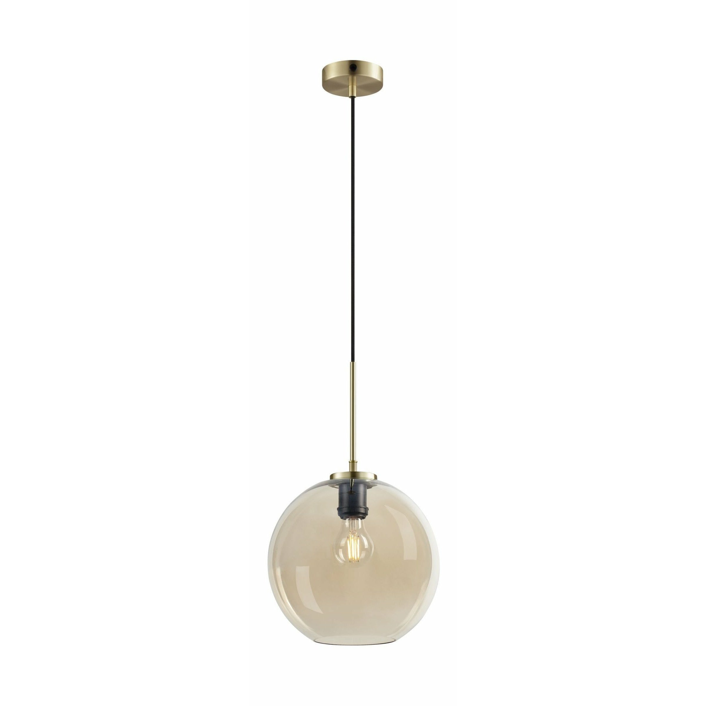 [product_category]-Dyberg Larsen Loop Pendant ø25 Cm, Amber-Dyberg Larsen-5704709081531-8153-DYB-1