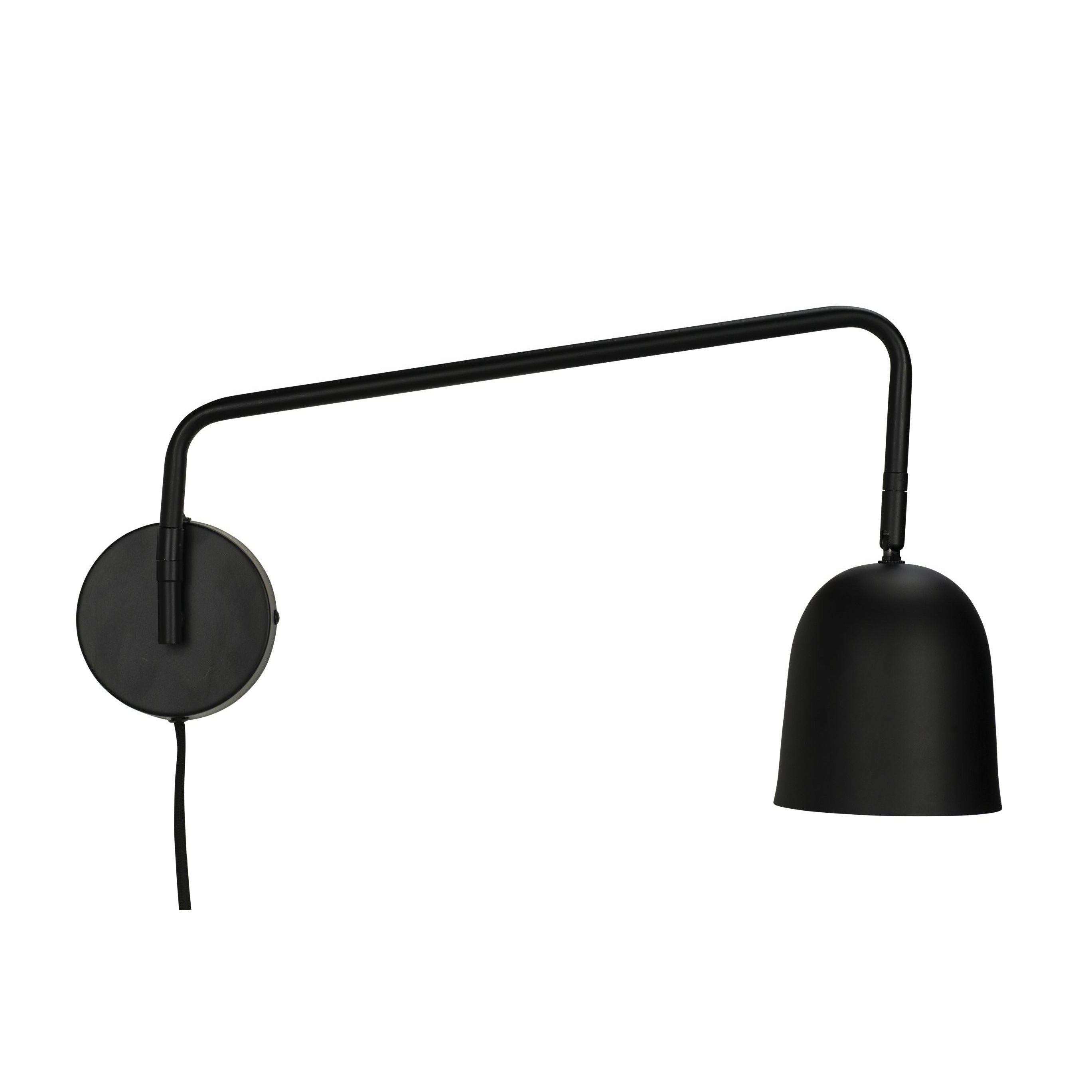 Dyberg Larsen Manchester Wall Lamp, Black