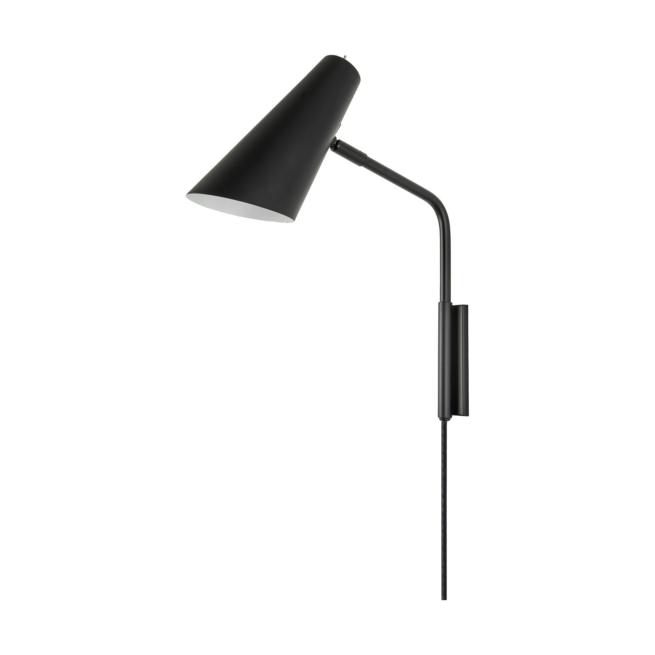 [product_category]-Dyberg Larsen Noa Wall Lamp, Matt Black-Dyberg Larsen-5704709071648-7164-DYB-1