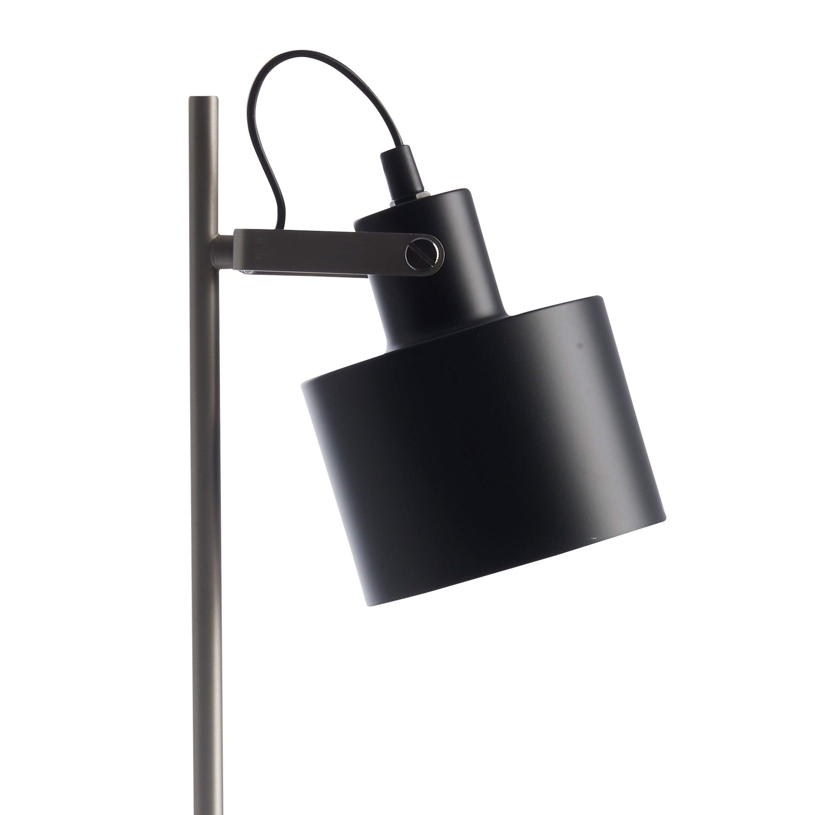 [product_category]-Dyberg Larsen Ocean Table Lamp, Black/Steel-Dyberg Larsen-5704709070467-7046-DYB-2