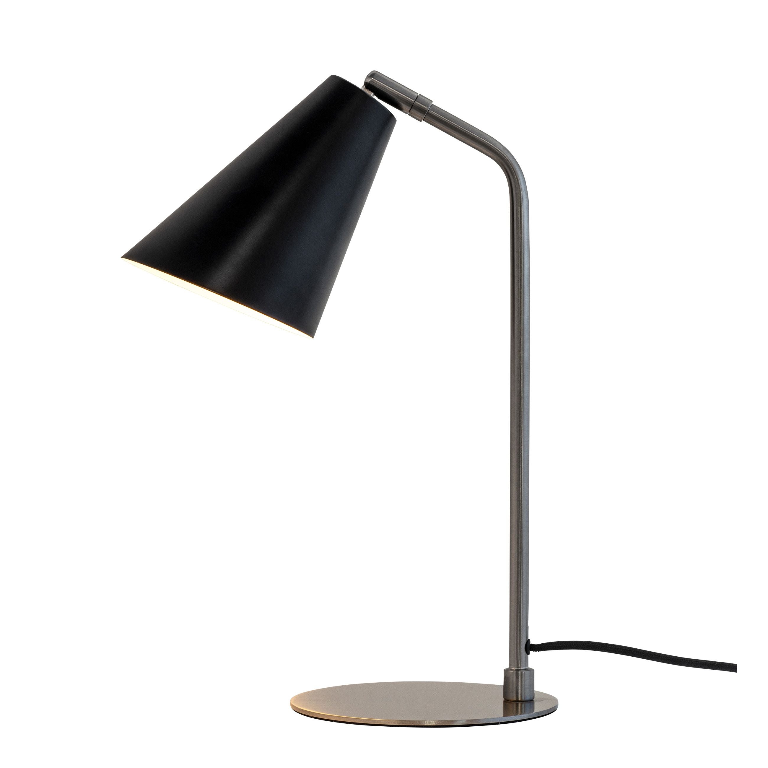 [product_category]-Dyberg Larsen Oswald Table Lamp, Black/Steel-Dyberg Larsen-5704709072706-7270-DYB-4