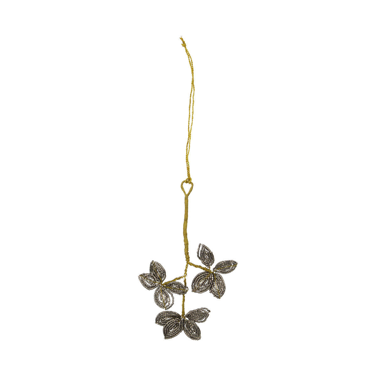 House Doctor Ornaments, HDPEARL, Gray / Gold