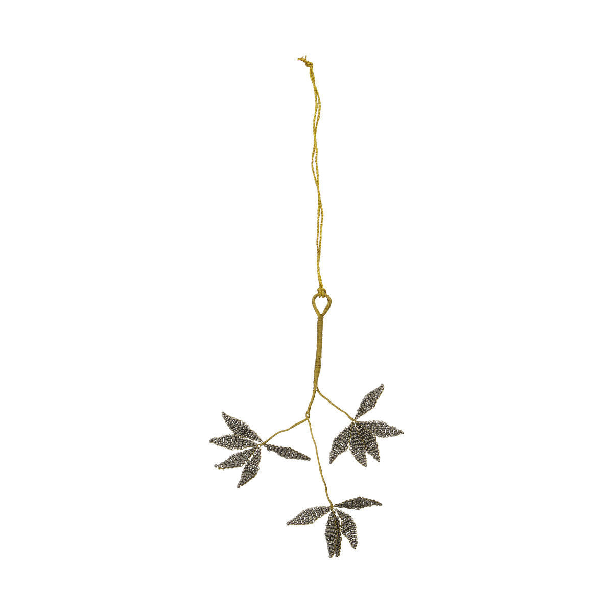 House Doctor Ornaments, HDPEARL, Gray / Gold