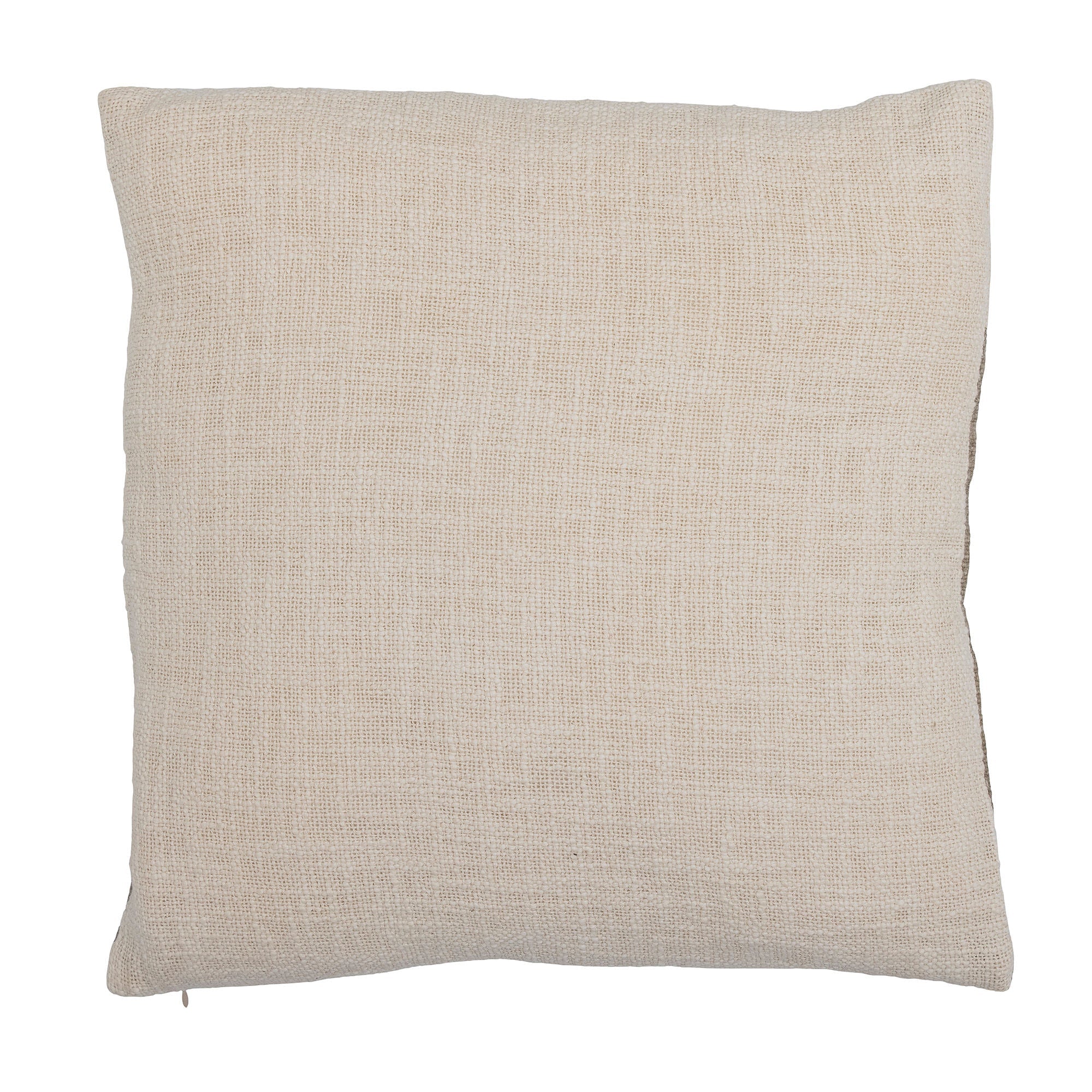 Bloomingville Blossom Cushion, Nature, Coton