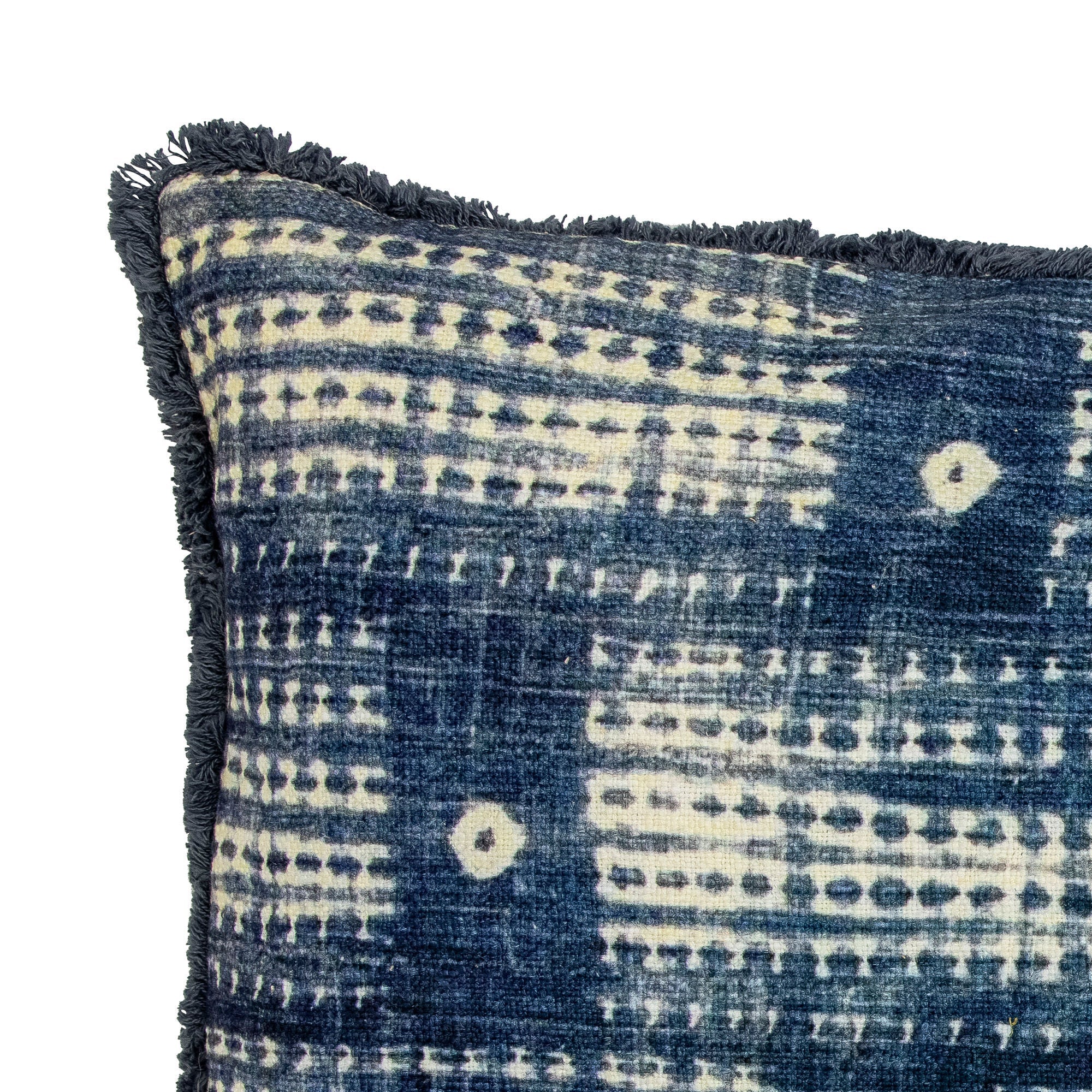 Coleção criativa Fillippa Cushion, Blue, Cotton