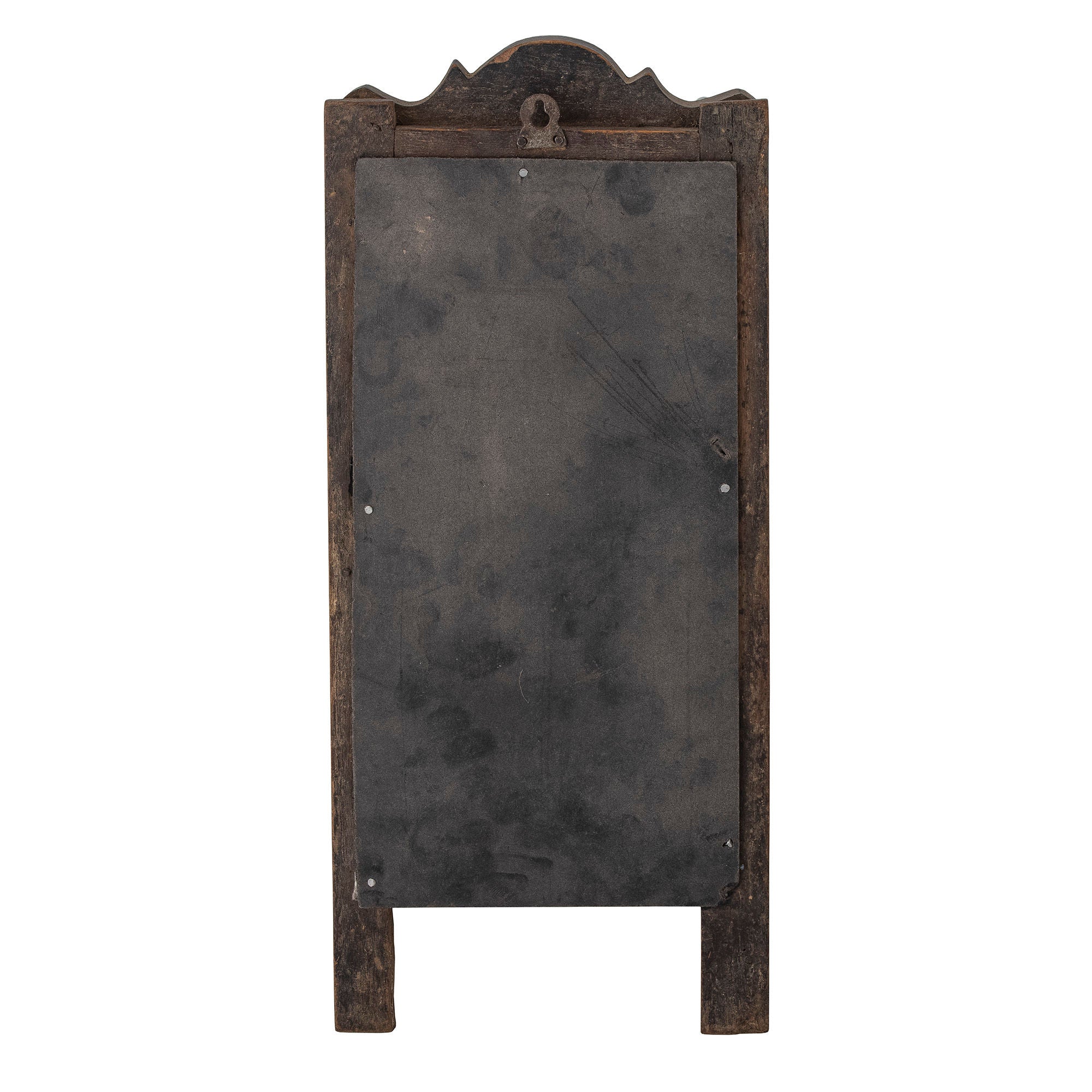 Collection créative Sehar Mirror avec étagère, marron, bois récupéré