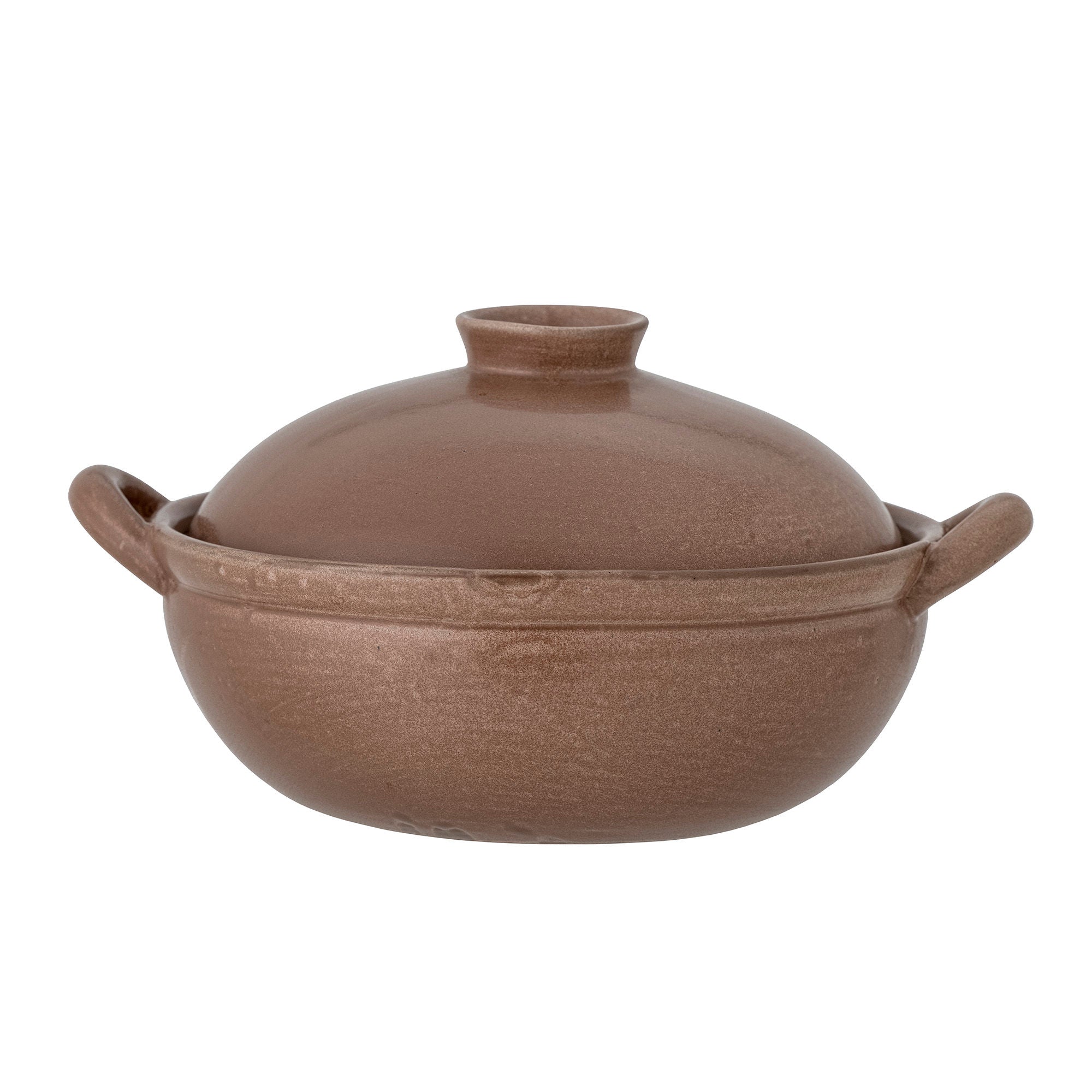 Kreative Kollektion Jinnie Ofen Dish mit Deckel, Brown, Steinzeug