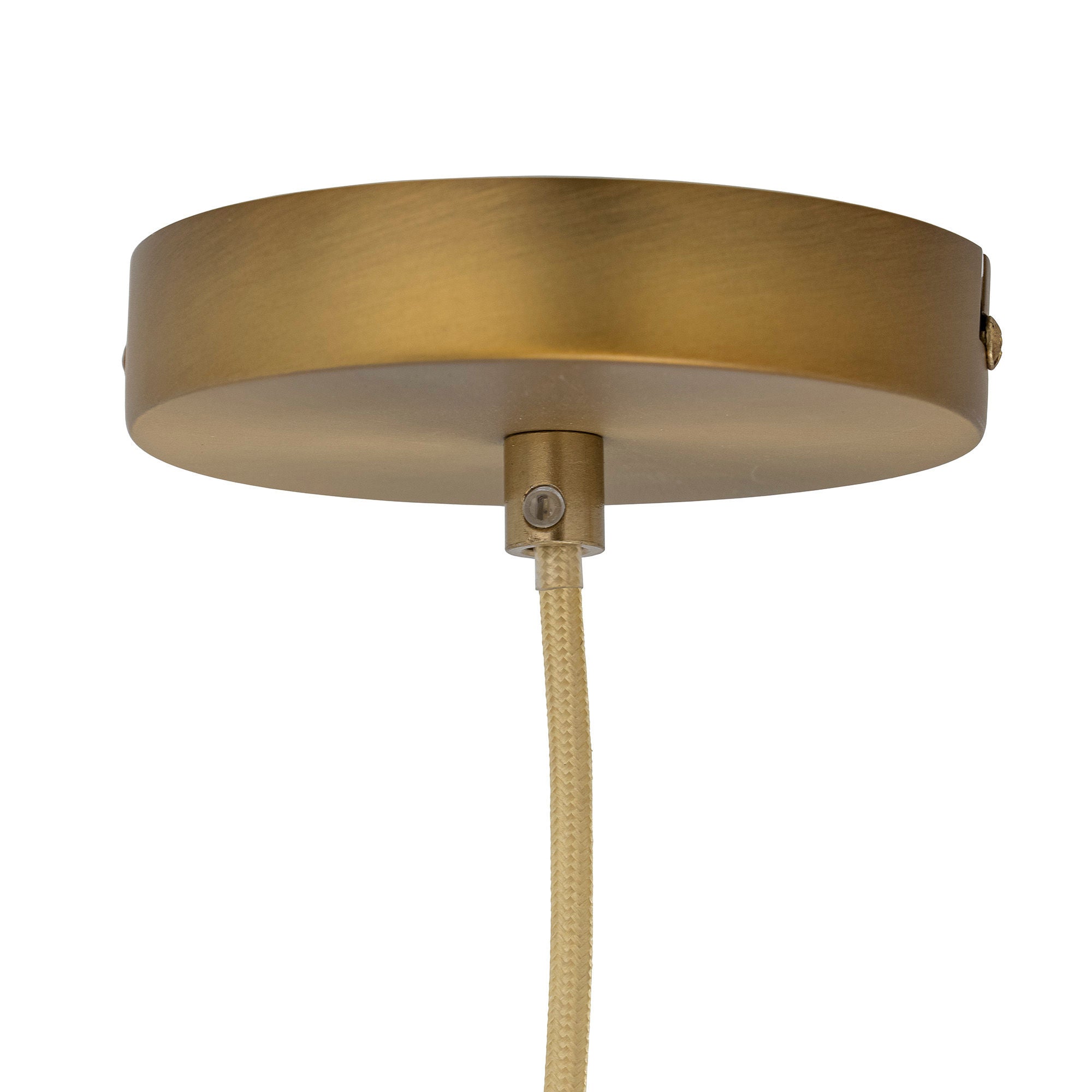 Creatieve collectie Azizi hanglamp, bruin, glas