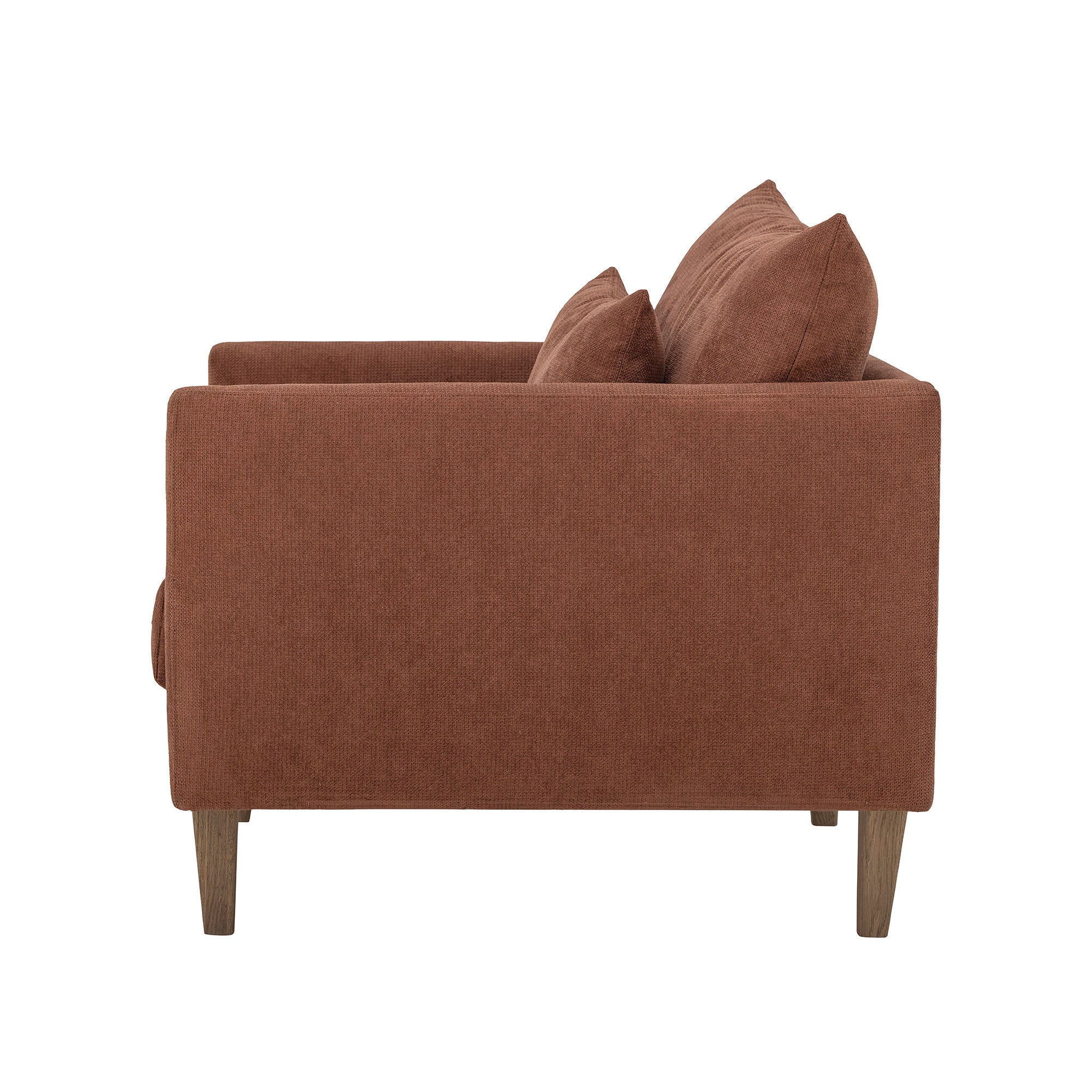 Creative Collection Thess Lounge Stol, Brown, FSC® Mix, Regain Poly