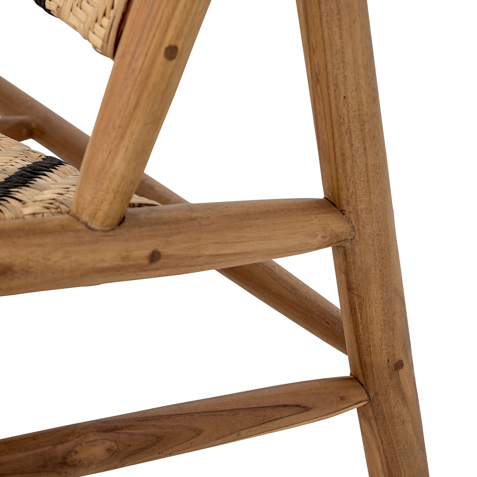 Kreative Kollektion Lennox Lounge Chair, Nature, Teak