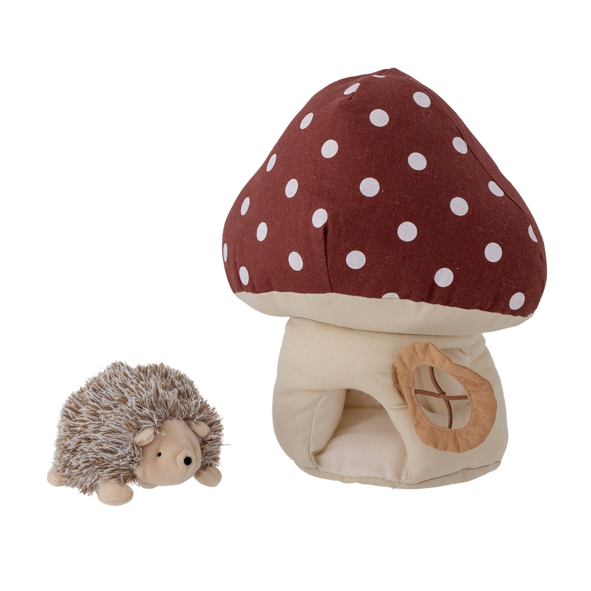 Bloomingville Mini Gaston Soft Toy, rood, linnen