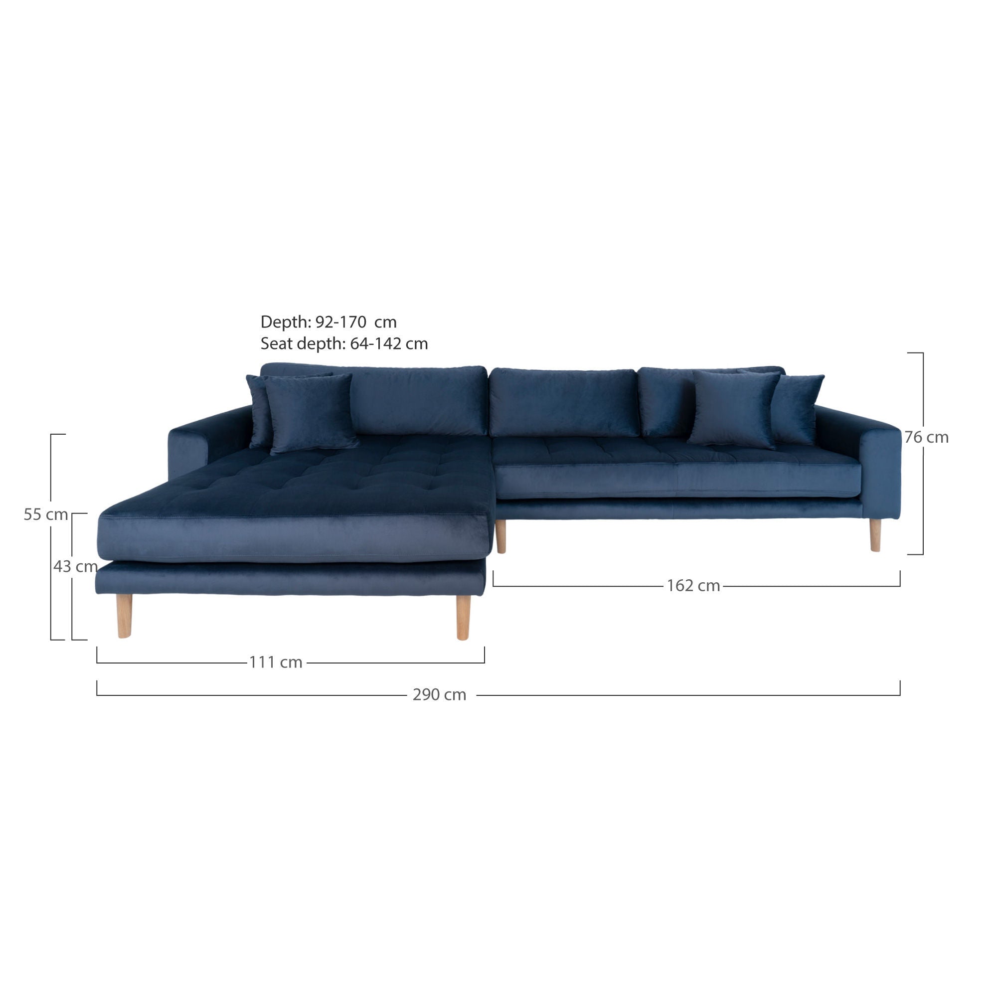 Huis Noordse Lido Lounge Sofa