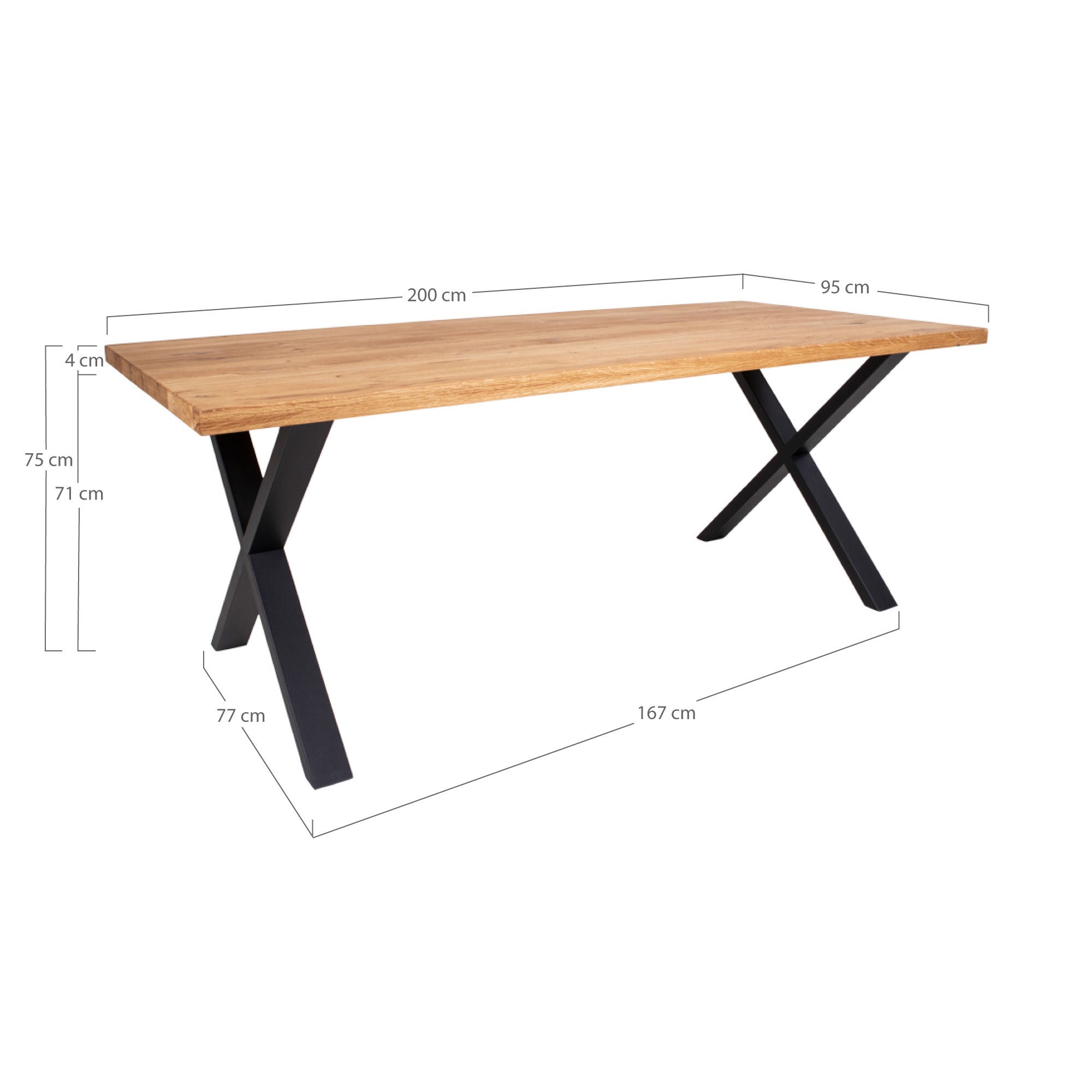 Mesa de comedor Nordic Montpellier de casa