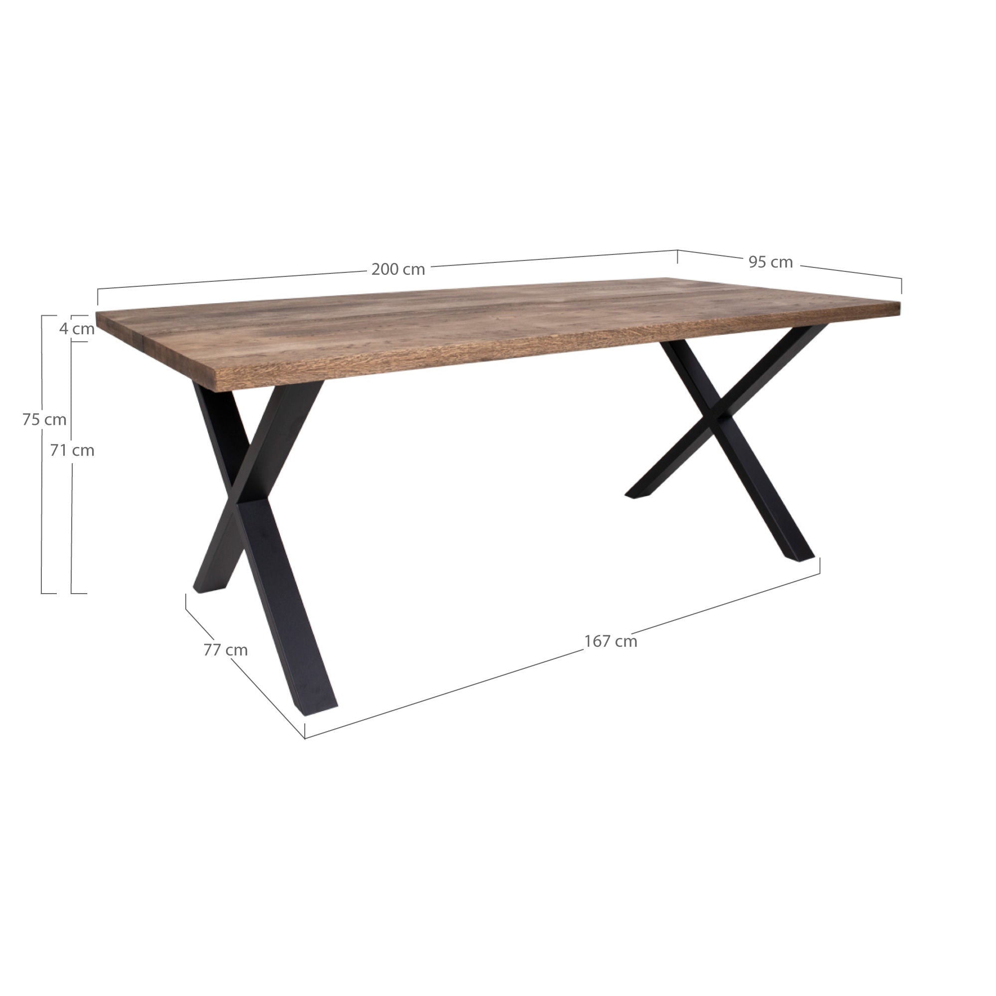 Mesa de comedor Nordic Montpellier de casa