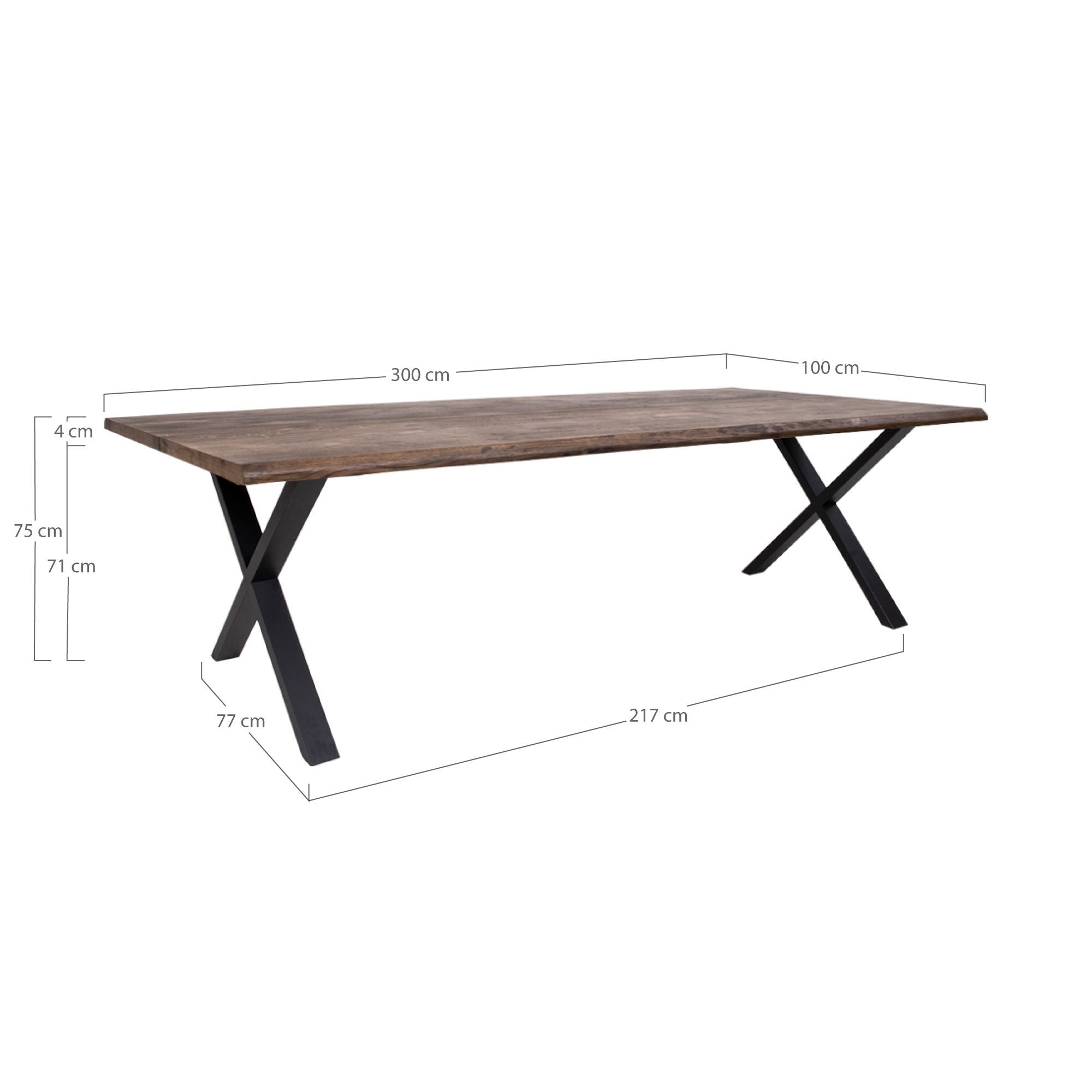 Mesa de comedor nórdica de toulon nórdica